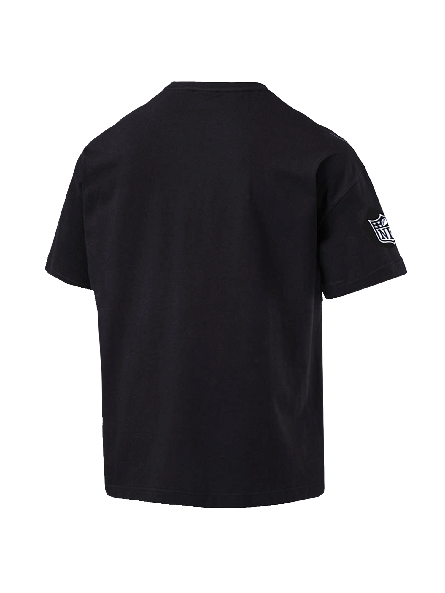 New Era T-Shirts Las Vegas Raiders New Era NFL Script Graded Oversized T-Shirt - Black