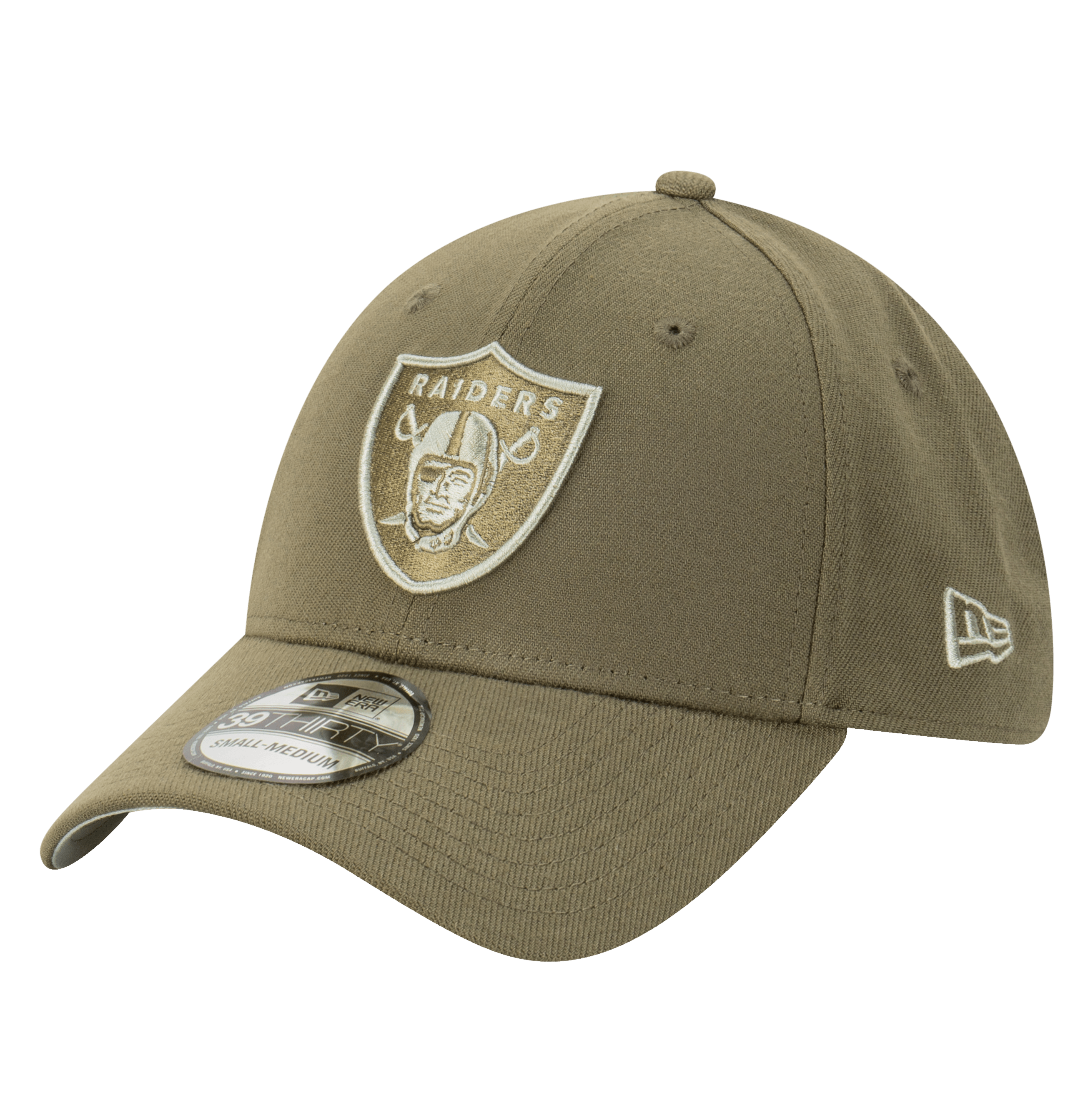 New Era Caps Las Vegas Raiders New Era NFL Tonal 39THIRTY Stretch-Fit Hat - Olive
