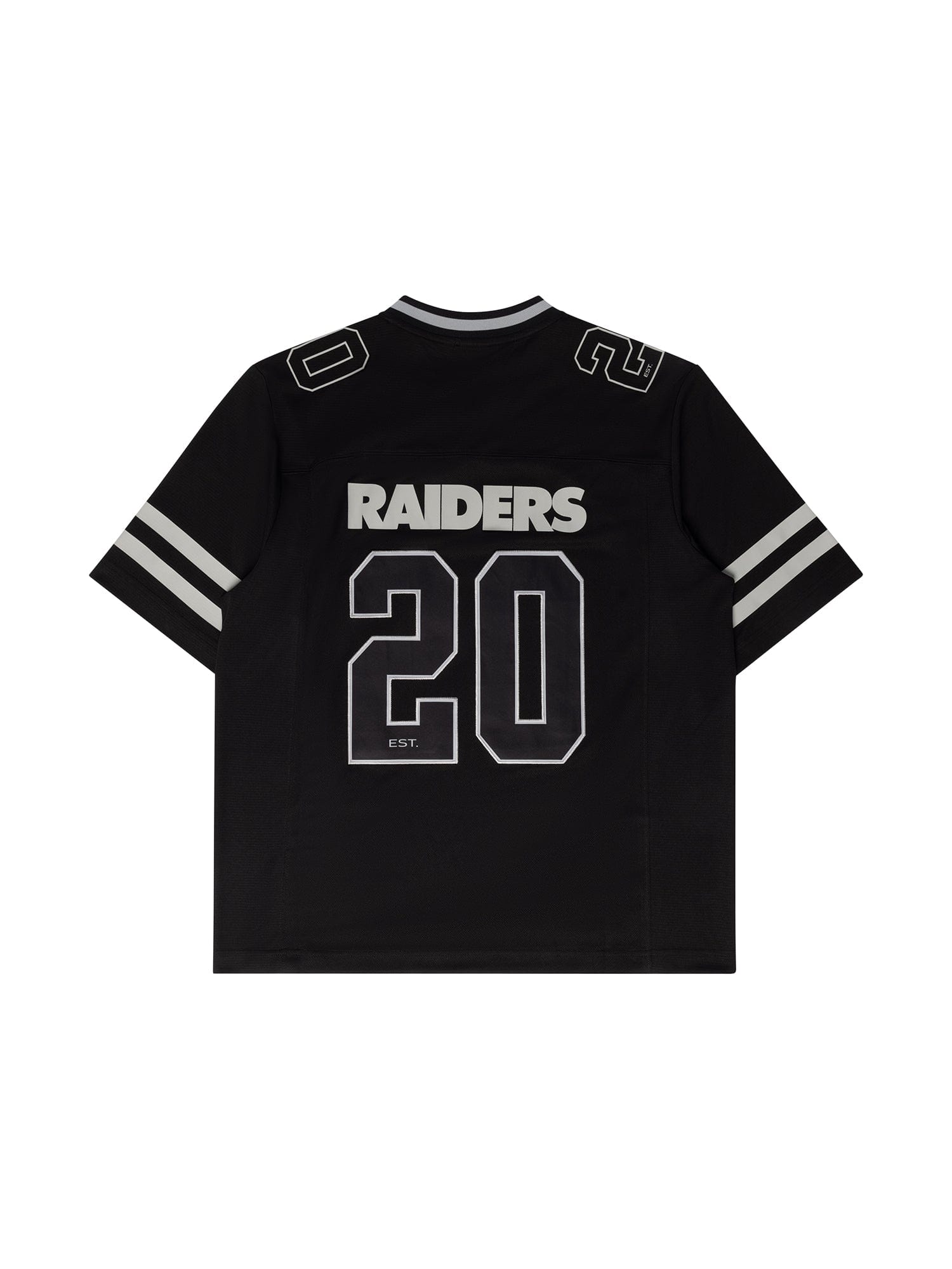 NFL Branded Jerseys Las Vegas Raiders NFL Foundation Replica Mesh Jersey - Black