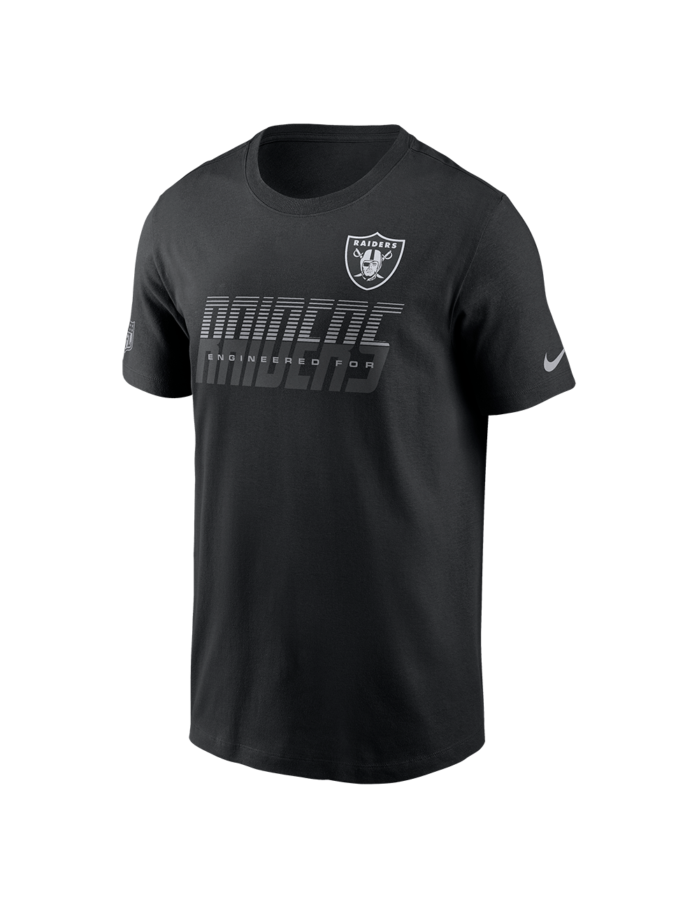 Nike T-Shirts Las Vegas Raiders Nike NFL 26 Sideline Team Issue Dri-Fit T-Shirt - Black