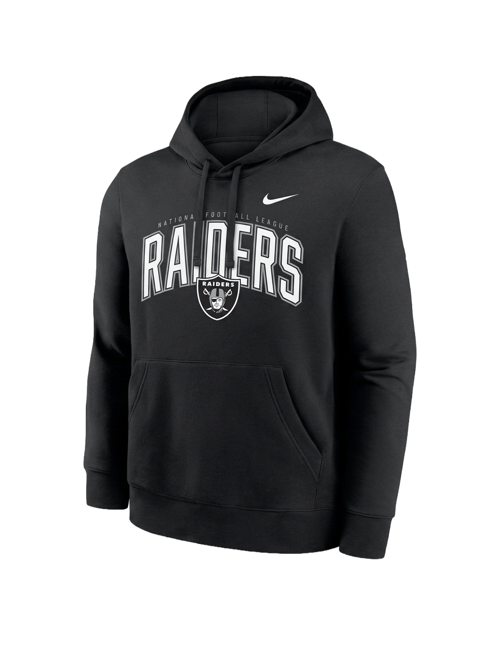 Nike Jumpers Las Vegas Raiders Nike NFL Expect Victory Hoodie Jumper - Black