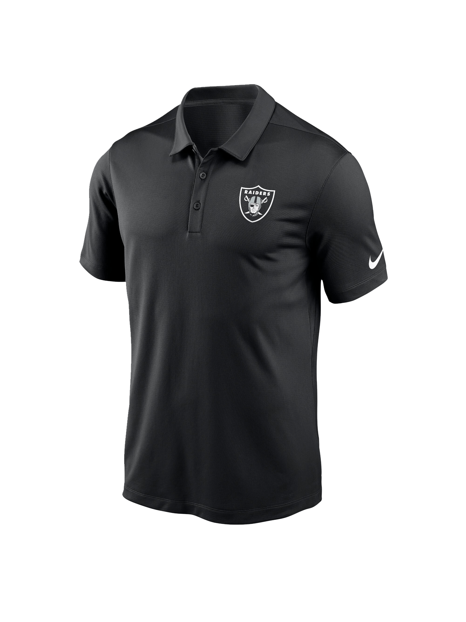 Nike T-Shirts Las Vegas Raiders Nike NFL Franchise DRI-FIT Polo Shirt - Black