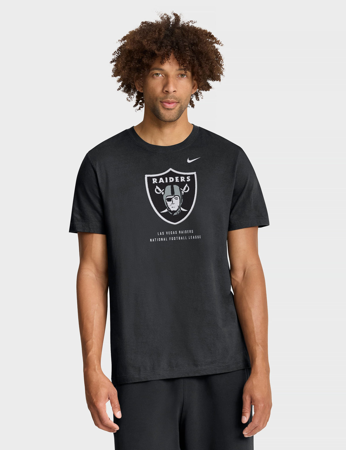 Nike T-Shirts Las Vegas Raiders Nike NFL Property Of Cotton T-Shirt - Black