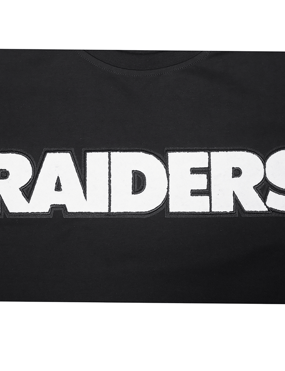 Pro Standard T-Shirts Las Vegas Raiders Pro Standard NFL Classic Chenille Flex T-Shirt - Black