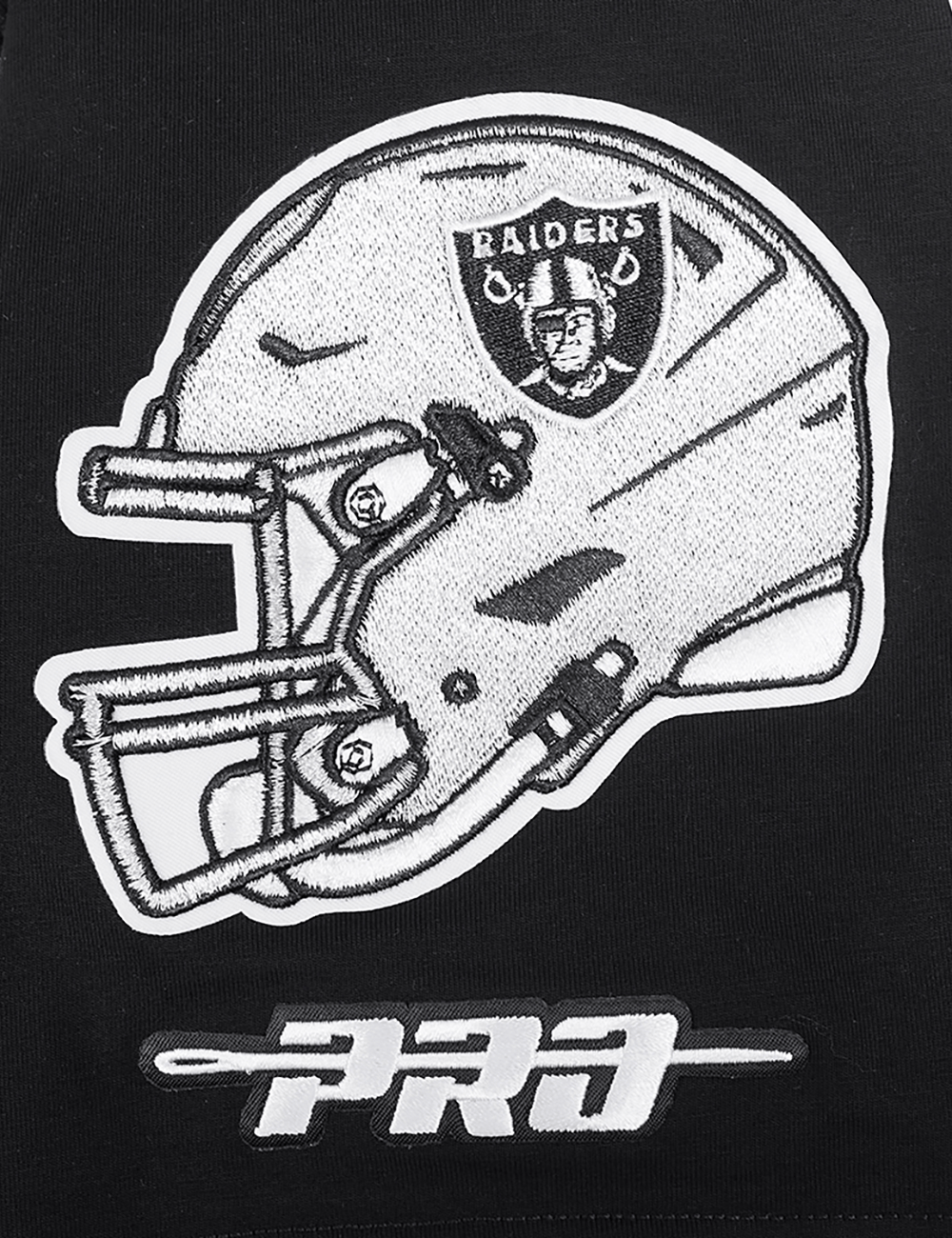Pro Standard T-Shirts Las Vegas Raiders Pro Standard NFL Classic Chenille Flex T-Shirt - Black
