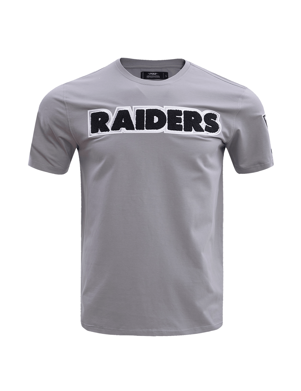 Pro Standard T-Shirts Las Vegas Raiders Pro Standard NFL Classic Chenille Flex T-Shirt - Grey