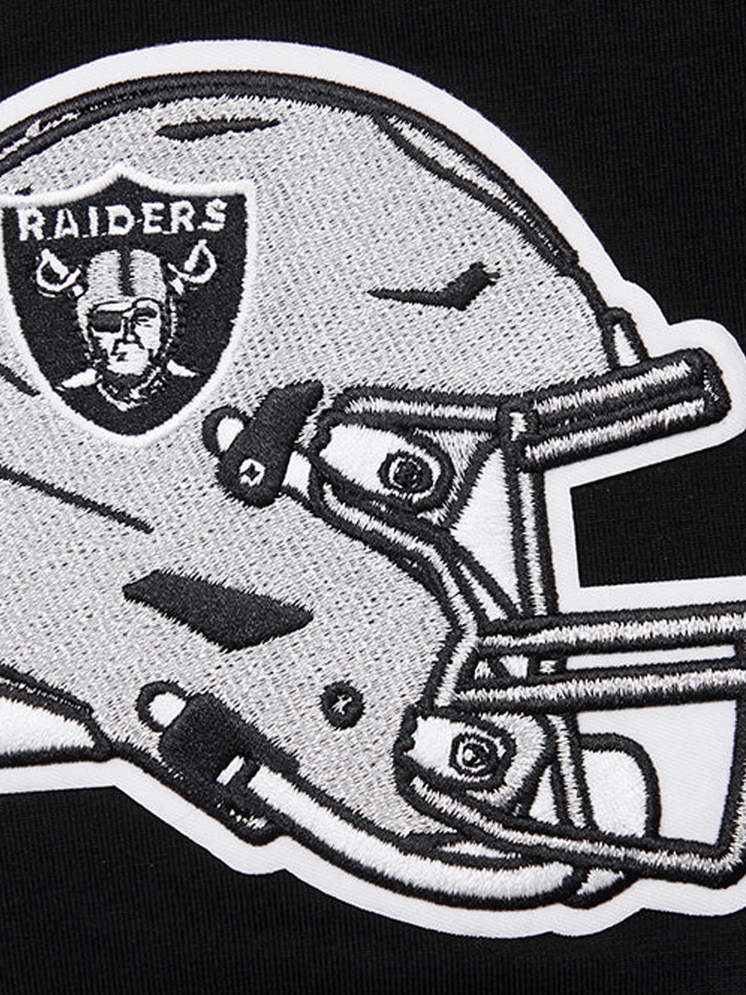Pro Standard T-Shirts Las Vegas Raiders Pro Standard NFL Team Chenille Flex T-Shirt - Black