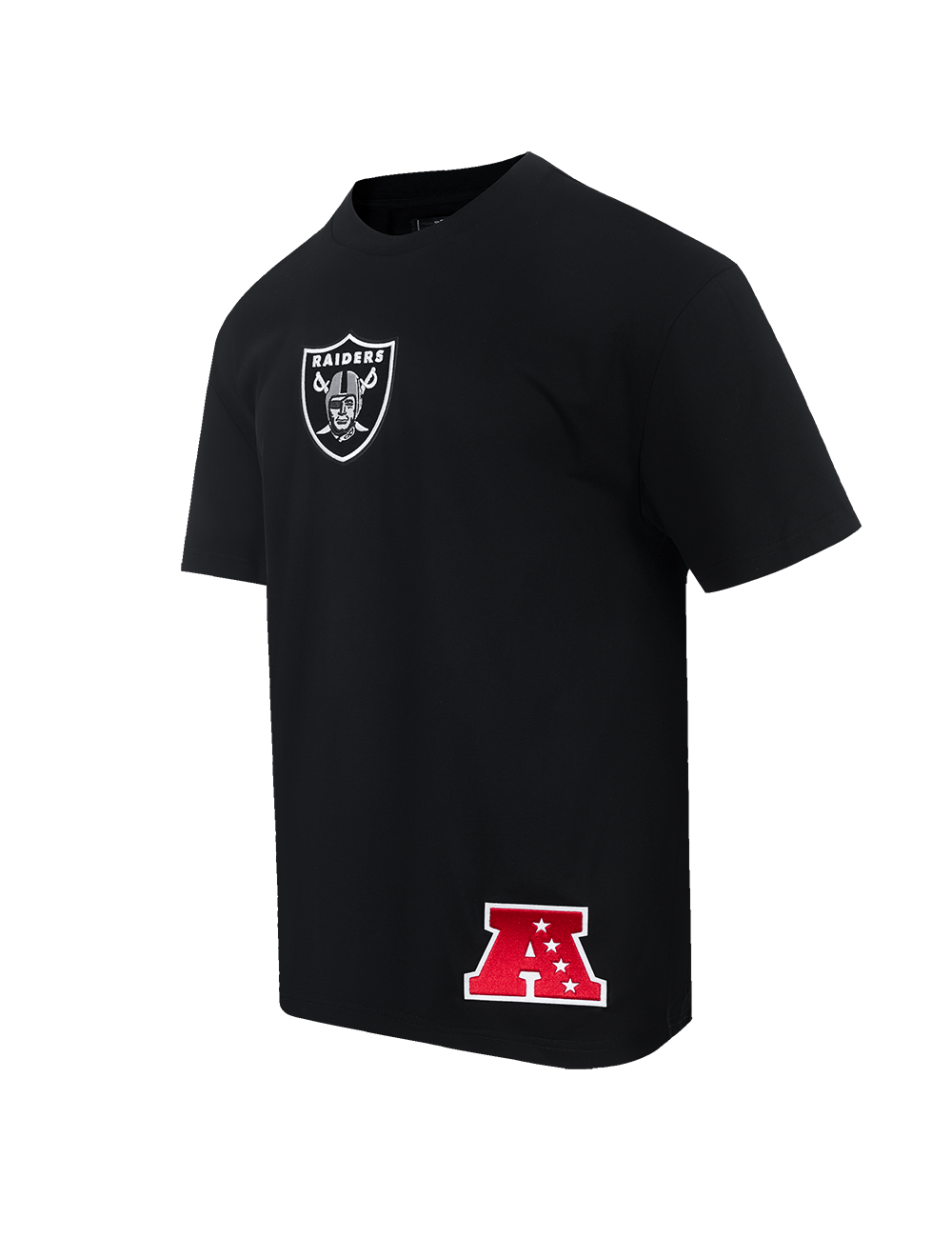 Pro Standard T-Shirts Las Vegas Raiders Pro Standard NFL Wingspan Drop Shoulder T-Shirt - Black