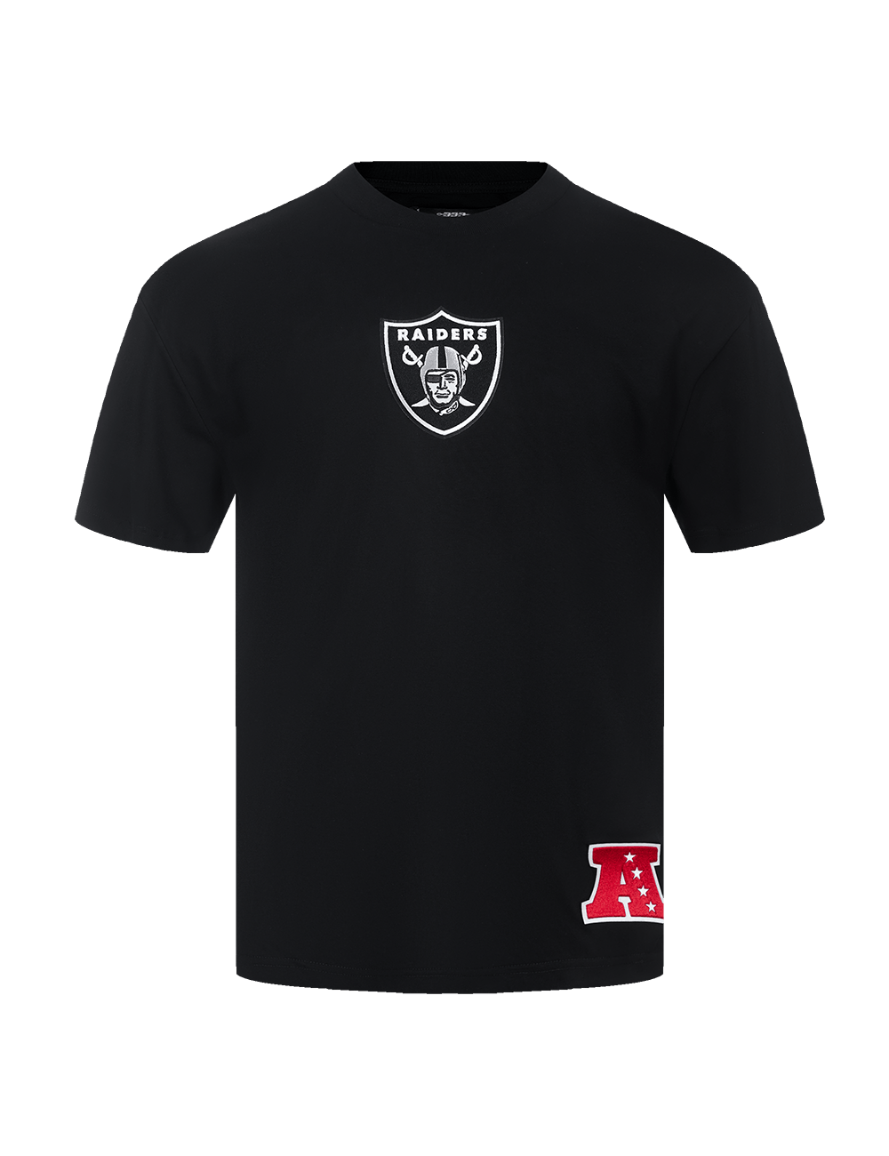 Pro Standard T-Shirts Las Vegas Raiders Pro Standard NFL Wingspan Drop Shoulder T-Shirt - Black