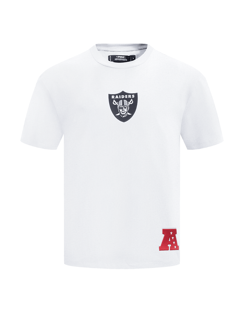 Pro Standard T-Shirts Las Vegas Raiders Pro Standard NFL Wingspan Drop Shoulder T-Shirt - White