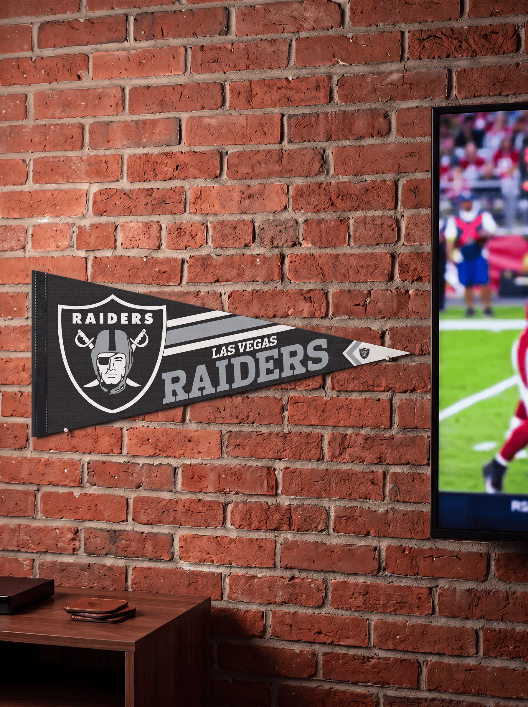 Wincraft Pennants Las Vegas Raiders Wincraft NFL 12 x 30" Premium Felt Pennant