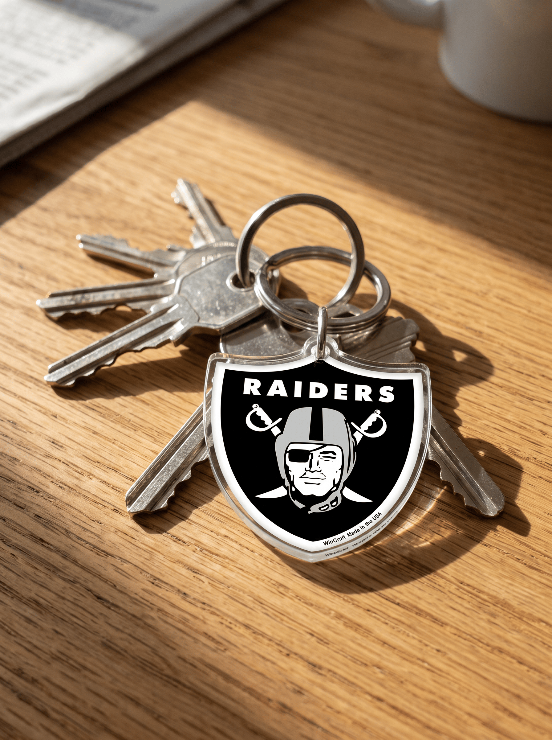 Wincraft Accessories Las Vegas Raiders Wincraft NFL Premium Acrylic Team Key Ring