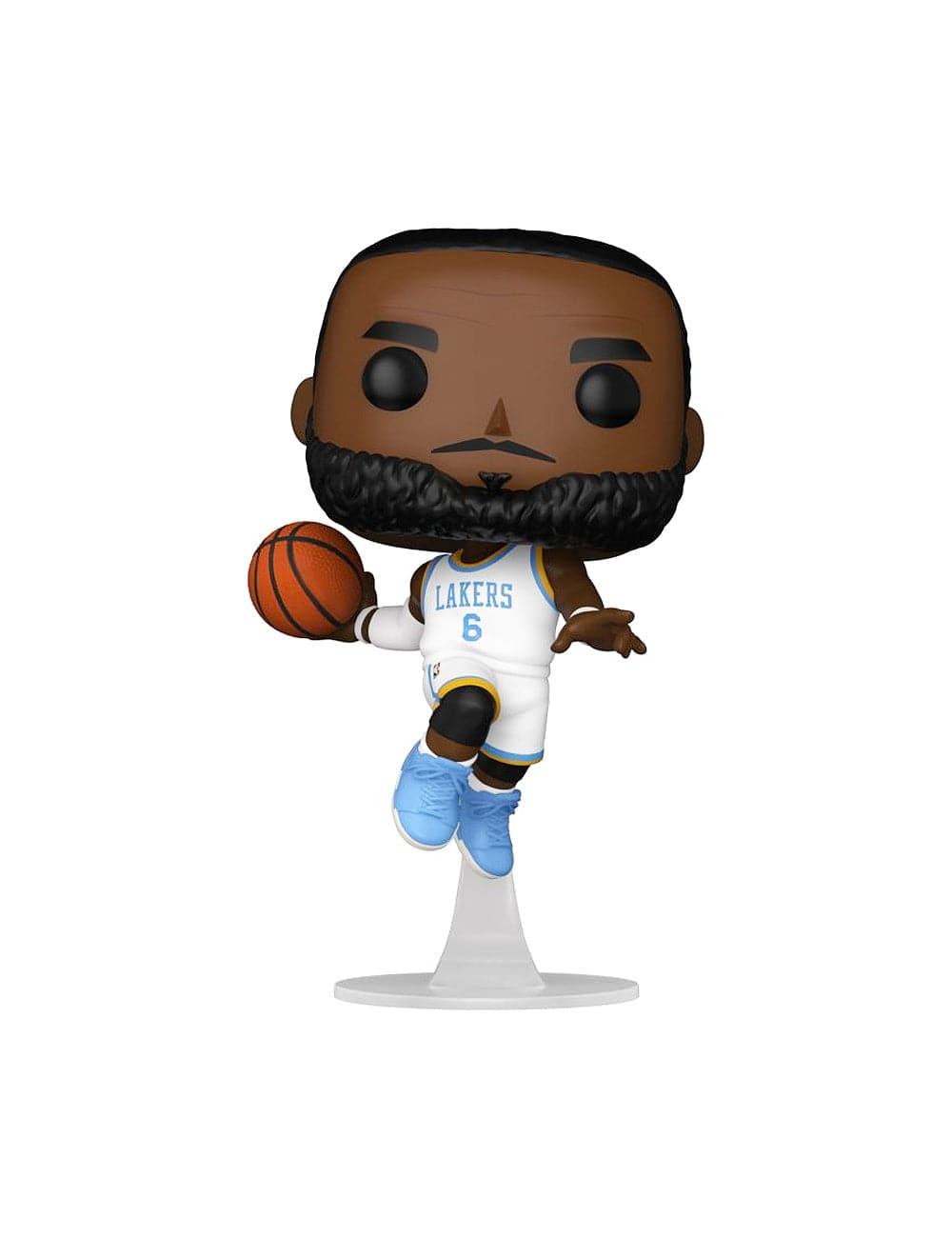 Funko Figures LeBron James Los Angeles Lakers Funko NBA Pop 164 3.75" Figure - White