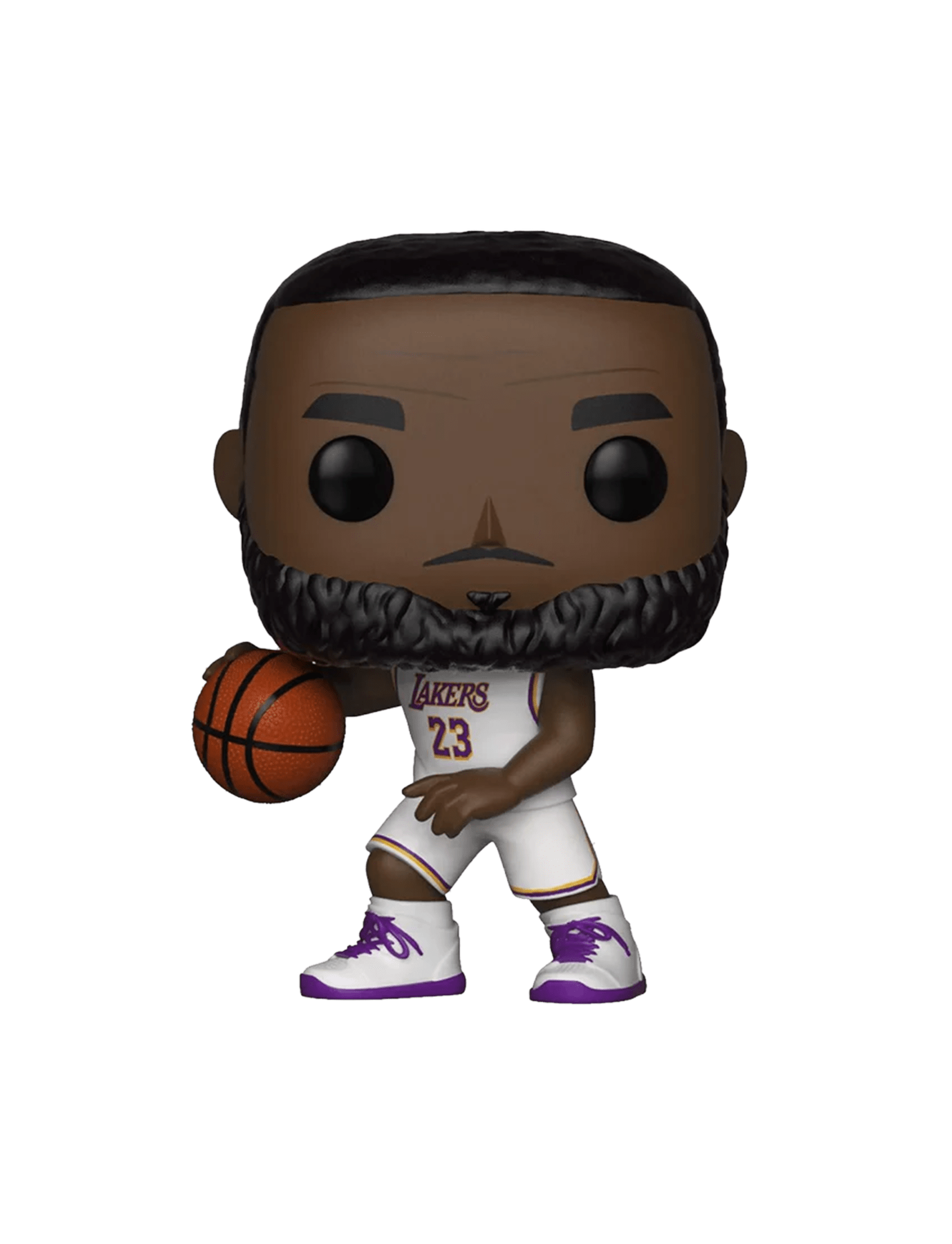 Funko Figures LeBron James Los Angeles Lakers Funko NBA Pop 52 Figure - White