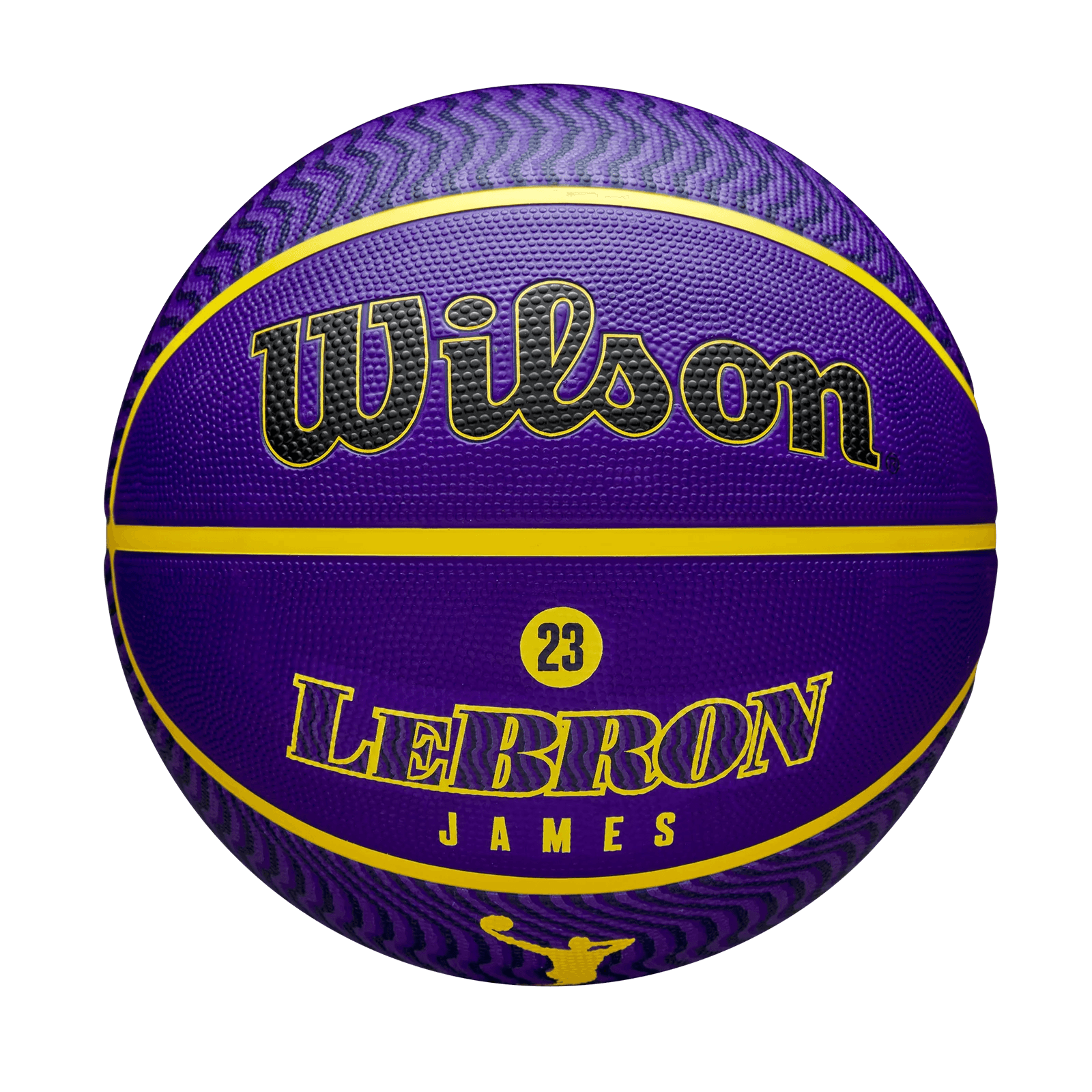 Wilson Sporting Goods Balls LeBron James Los Angeles Lakers Wilson NBA Icon 23 Full Size Basketball