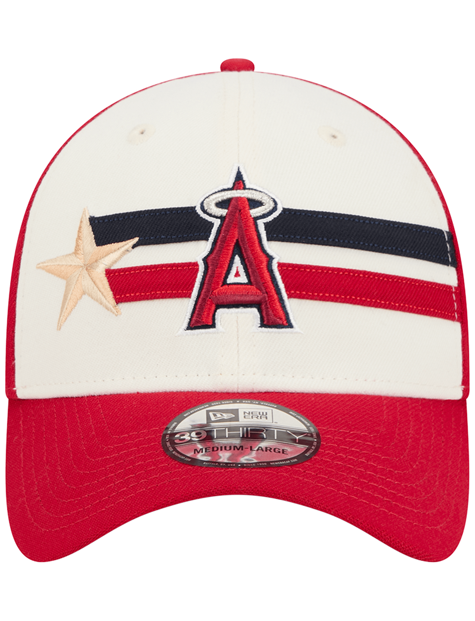 New Era Caps Los Angeles Angels New Era MLB 24 All-Star Workout 39THIRTY Stretch-Fit Hat