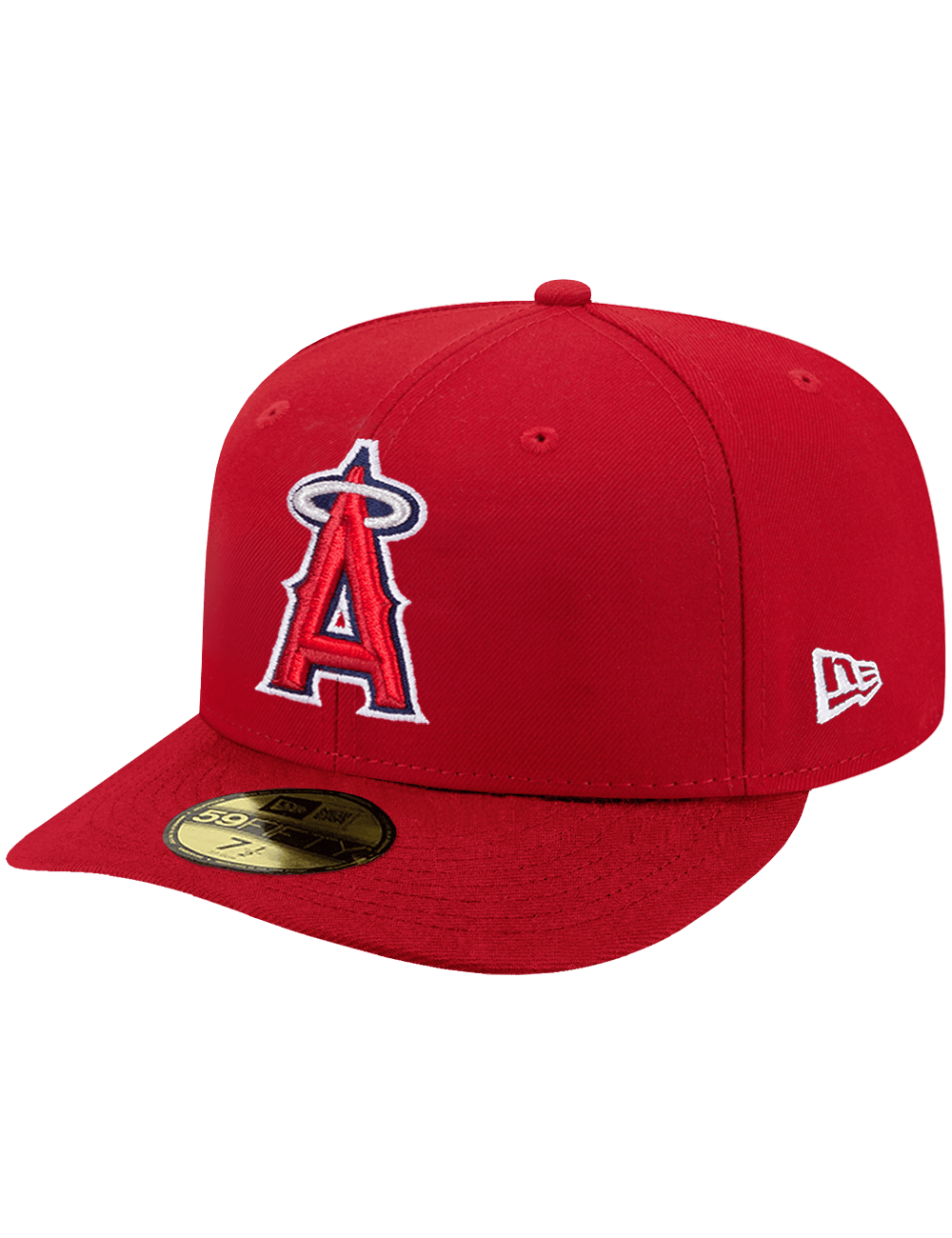 New Era Caps Los Angeles Angels New Era MLB AC On-Field Game 59FIFTY Pre-Curved Fitted Hat - Red