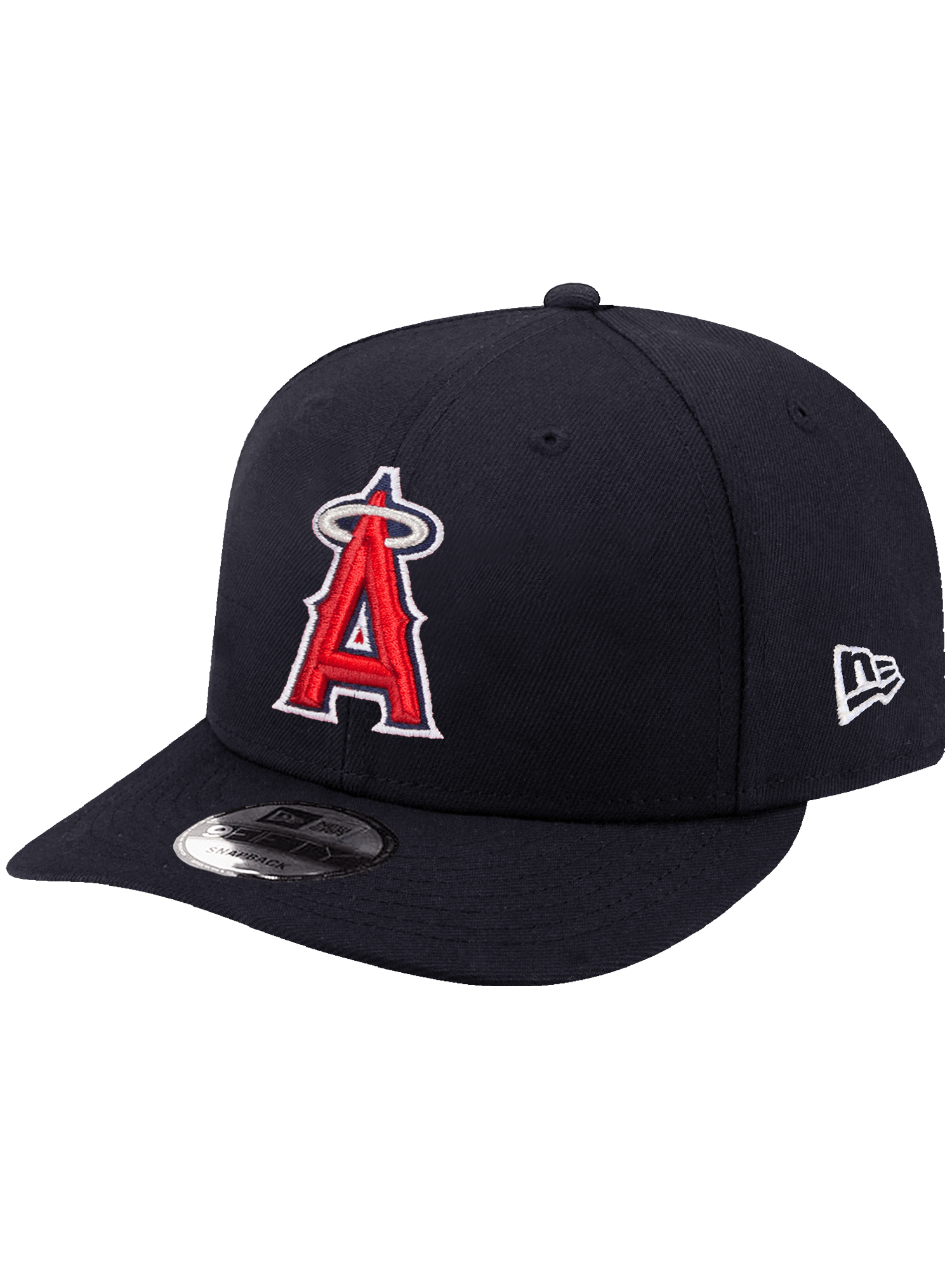 New Era Caps Los Angeles Angels New Era MLB Team Pre-Curved 9FIFTY Snapback Hat - Navy