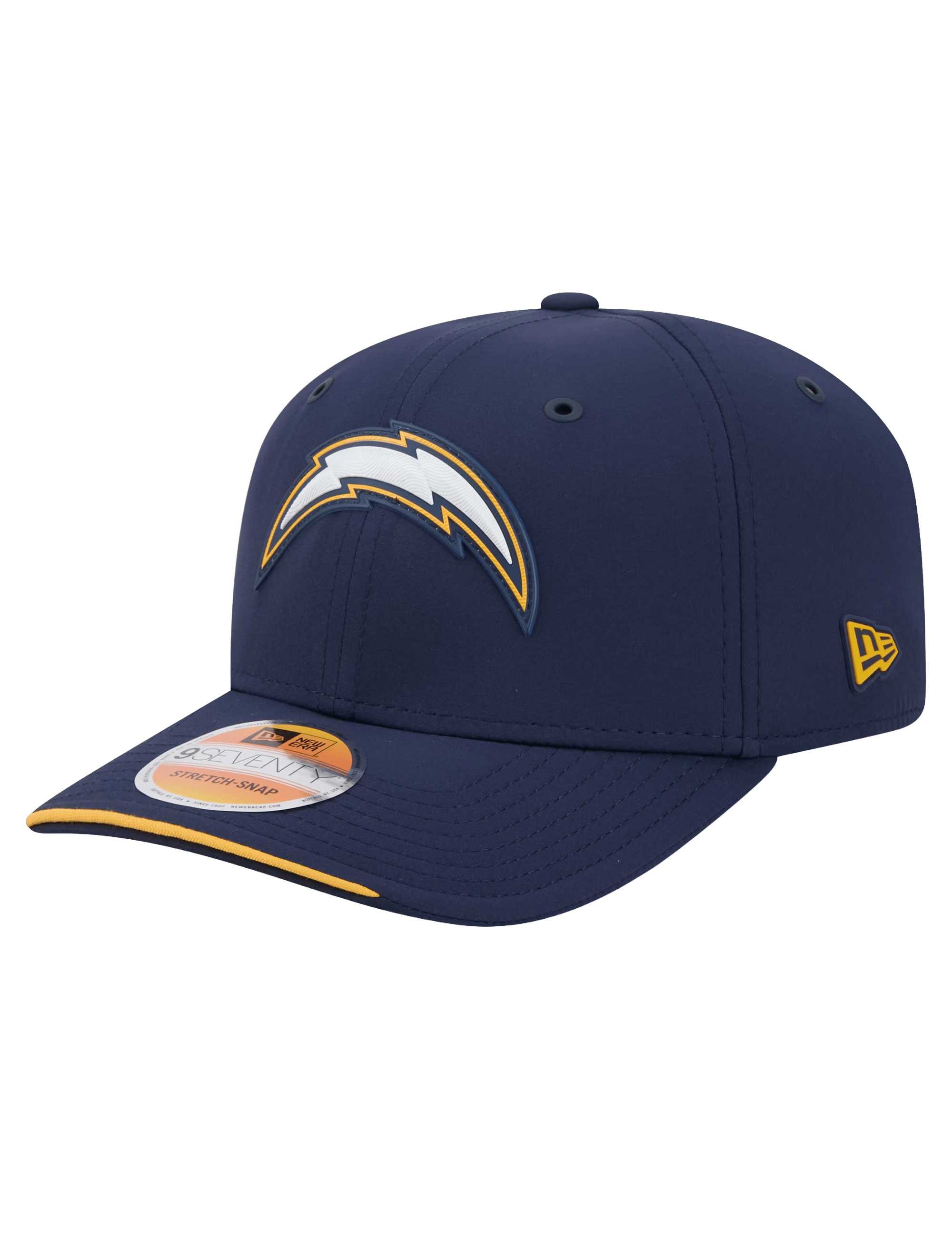 New Era Caps OSFM Los Angeles Chargers New Era NFL 26 Alt Sideline 9SEVENTY Stretch-Snapback Hat - Navy