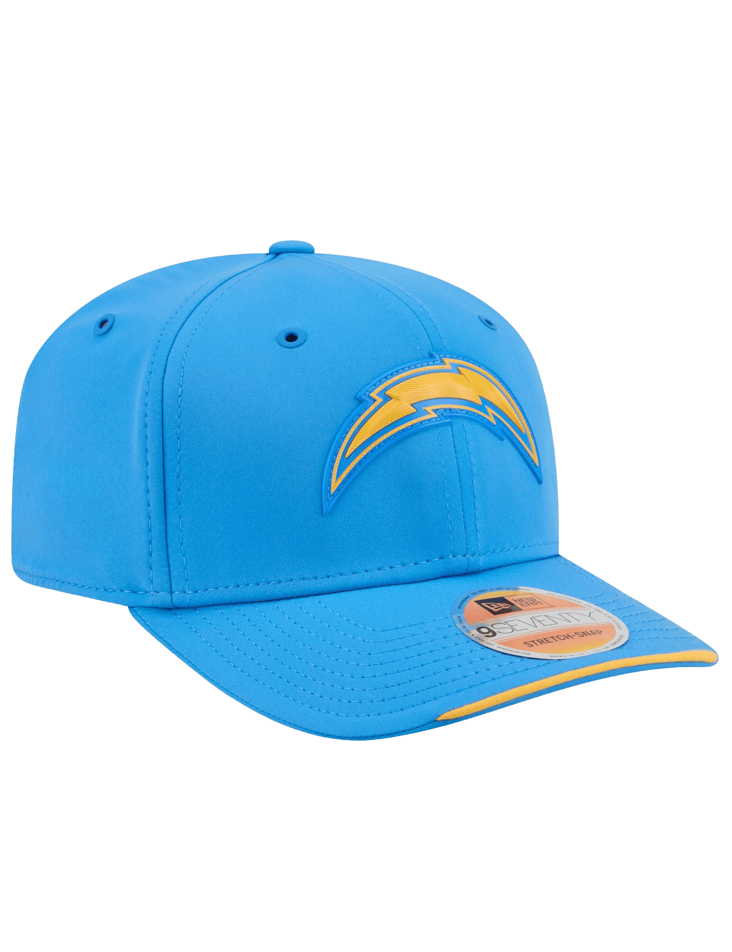 New Era Caps OSFM Los Angeles Chargers New Era NFL 26 Sideline 9SEVENTY Stretch-Snapback Hat - Blue