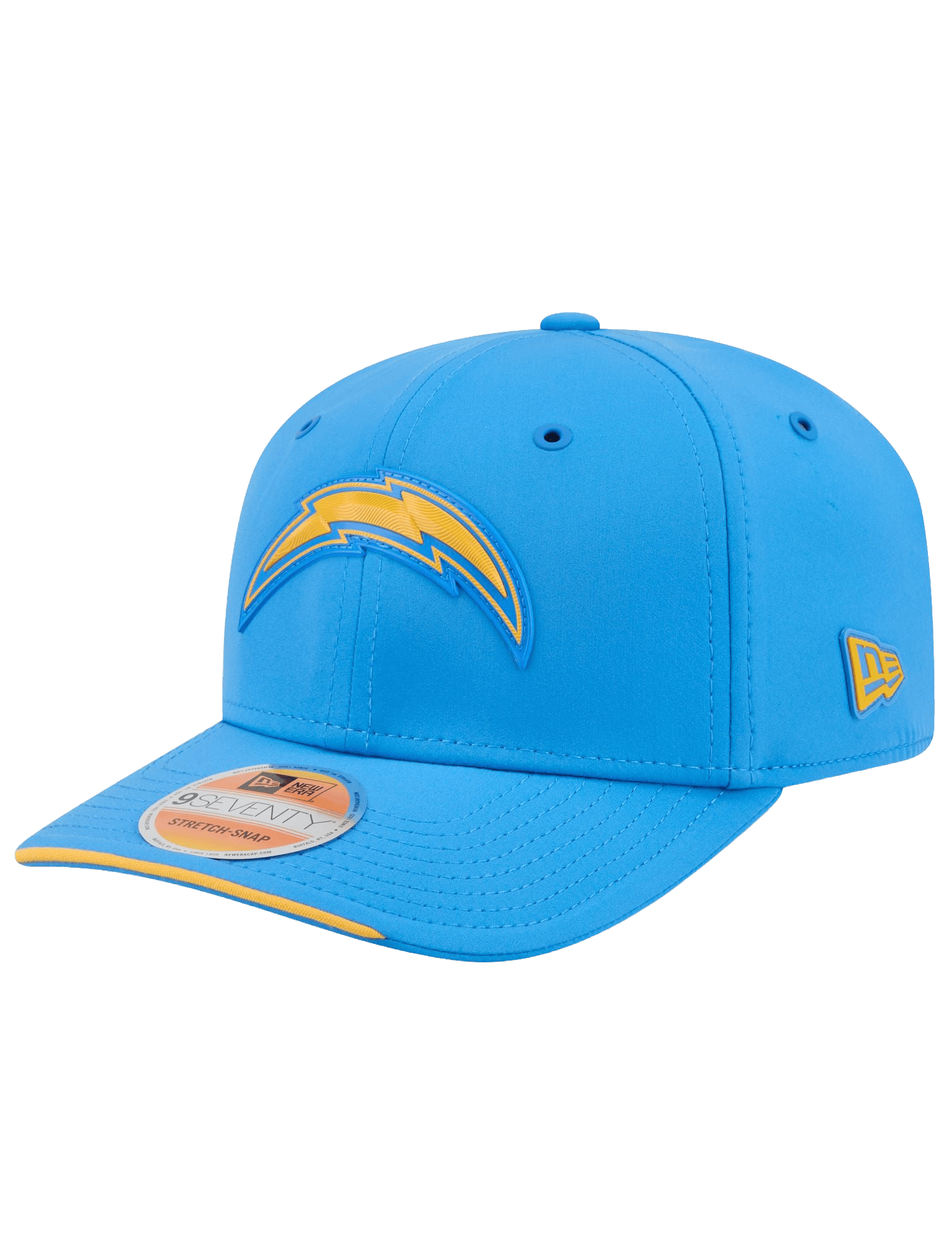 New Era Caps OSFM Los Angeles Chargers New Era NFL 26 Sideline 9SEVENTY Stretch-Snapback Hat - Blue