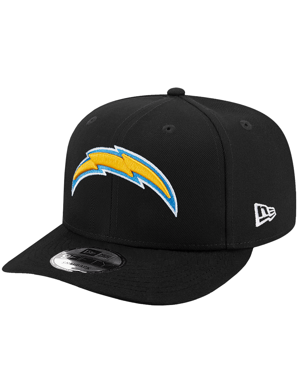 New Era Caps OSFA Los Angeles Chargers New Era NFL Team 9FIFTY Pre-Curved Snapback Hat - Black