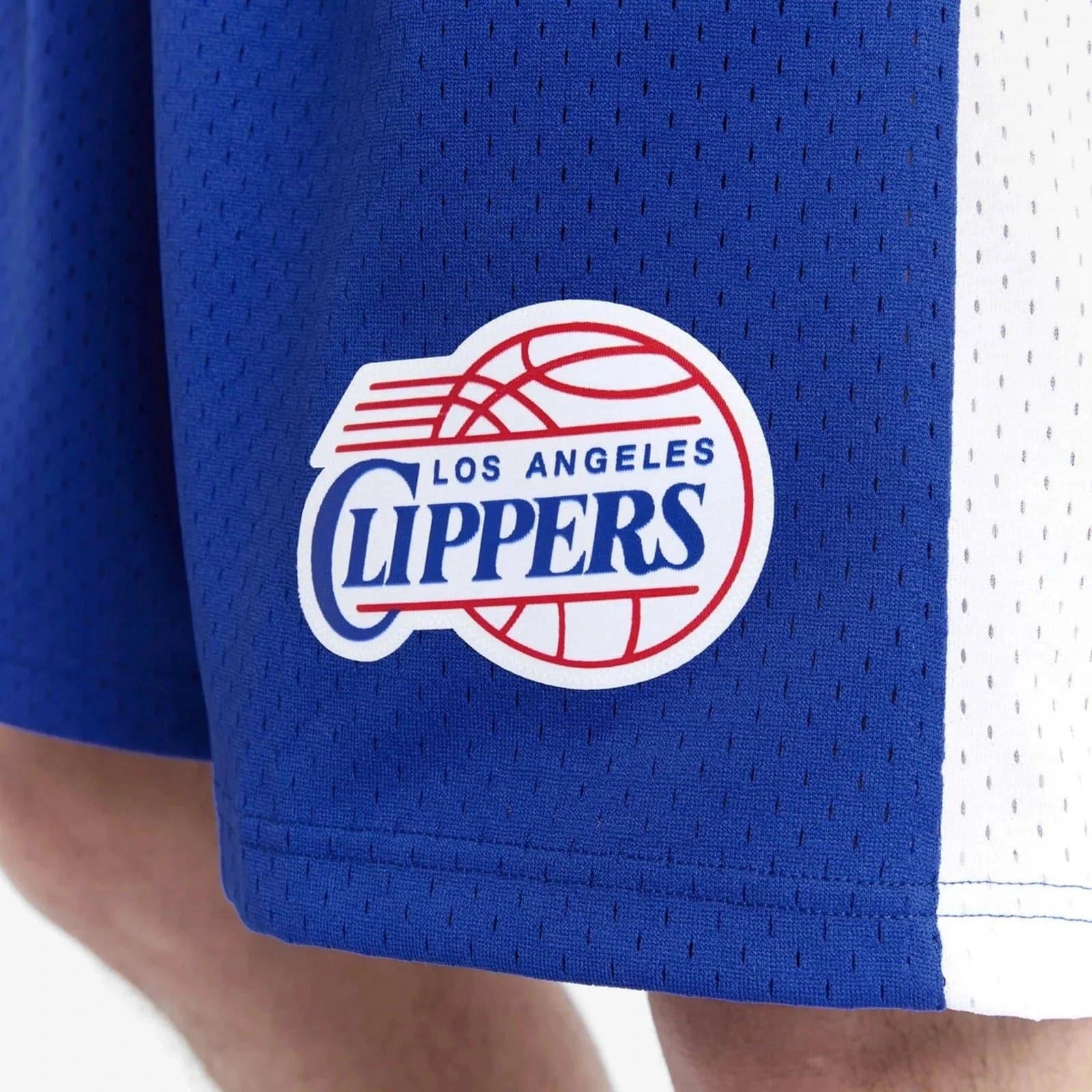 Mitchell And Ness Shorts Los Angeles Clippers Mitchell & Ness NBA 02-03 Road Swingman Shorts - Blue