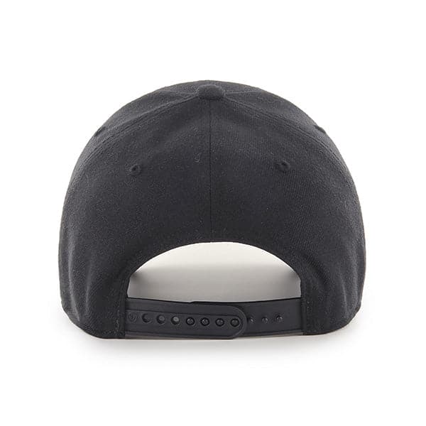 47 Brand Caps Los Angeles Dodgers '47 MLB Black On Black MVP Hat
