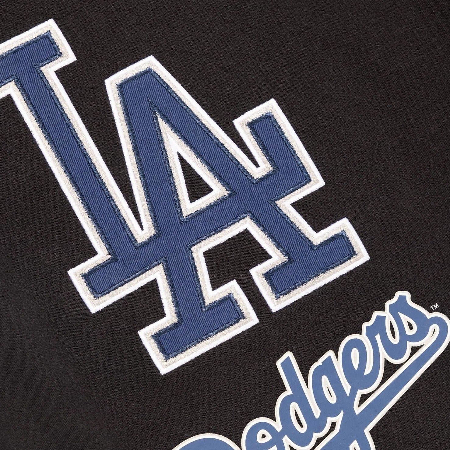 Majestic Athletic Jumpers Los Angeles Dodgers Majestic MLB V Ath Vintage Crew Jumper - Faded Black