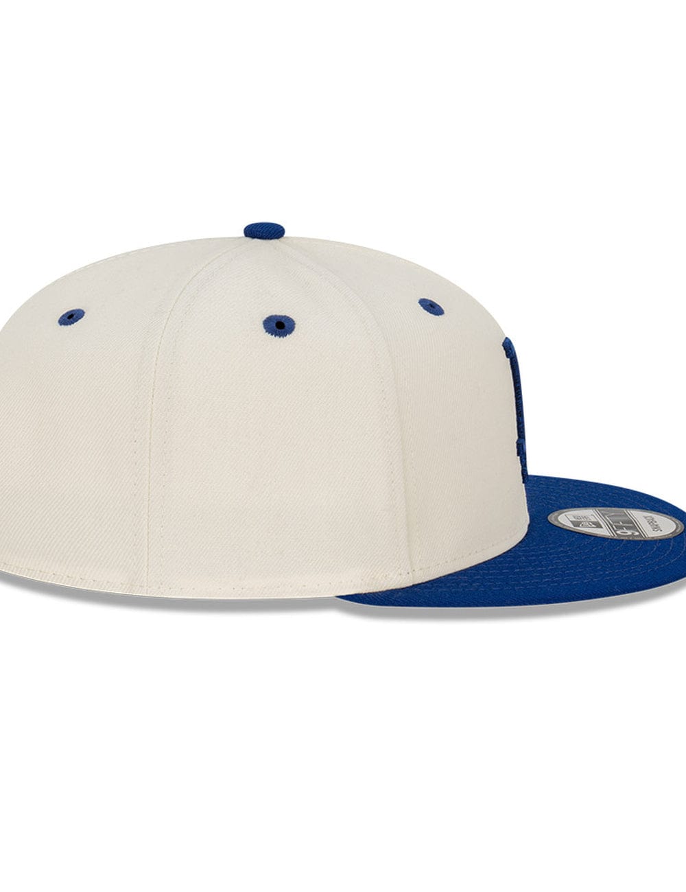New Era Caps Los Angeles Dodgers New Era MLB 2 Tone 9FIFTY Snapback Hat - Chrome White