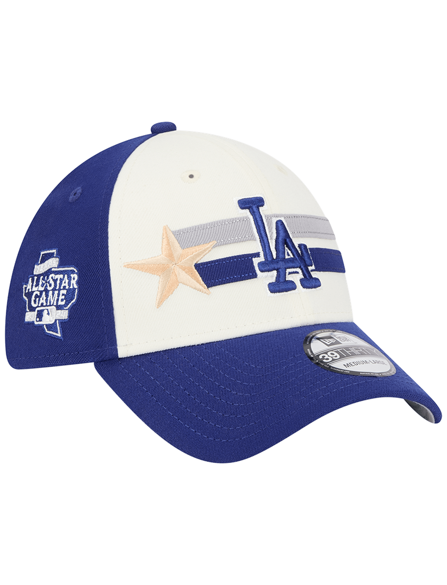 New Era Caps Los Angeles Dodgers New Era MLB 24 All-Star Workout 39THIRTY Stretch-Fit Hat