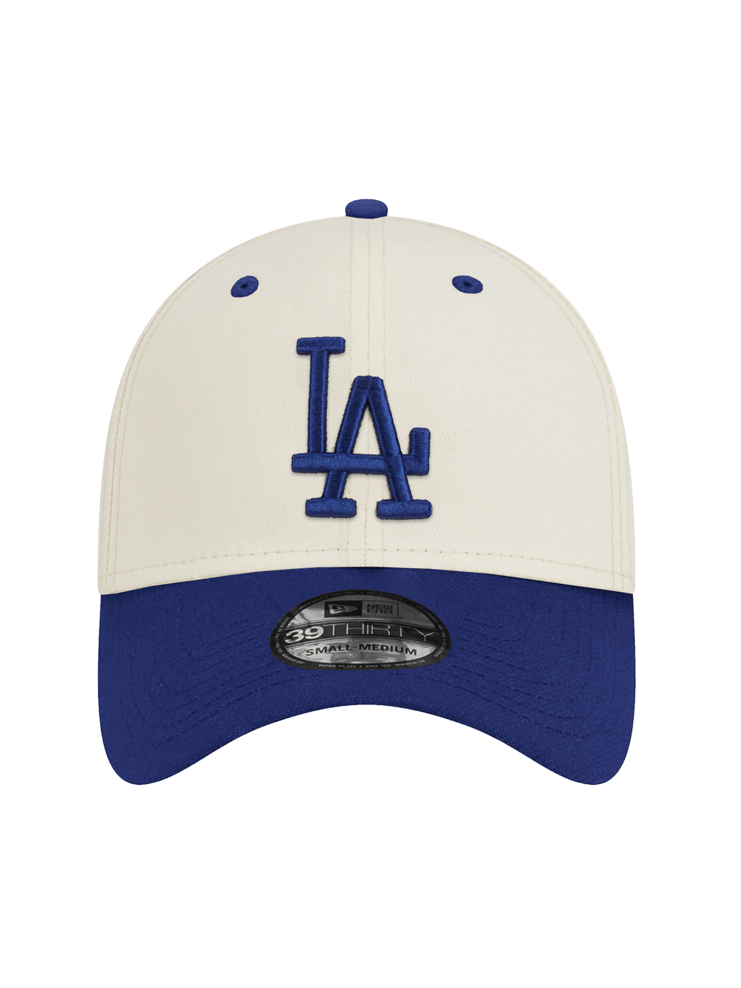 New Era Caps Los Angeles Dodgers New Era MLB 2T Team 39THIRTY Stretch-Fit Hat - Chrome