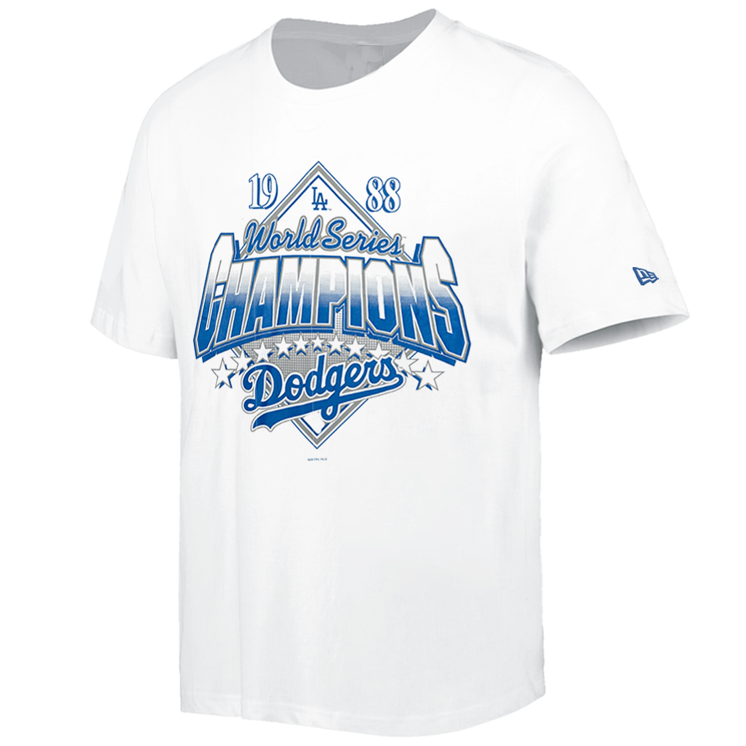 New Era T-Shirts Los Angeles Dodgers New Era MLB 88 Champs Oversized T-Shirt - White