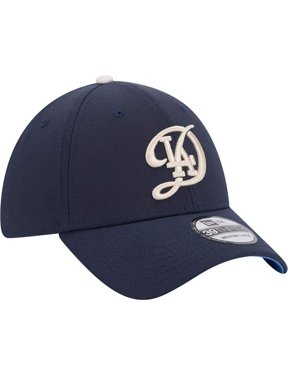 New Era Caps Los Angeles Dodgers New Era MLB City Connect 39THIRTY Stretch-Fit Hat - Navy