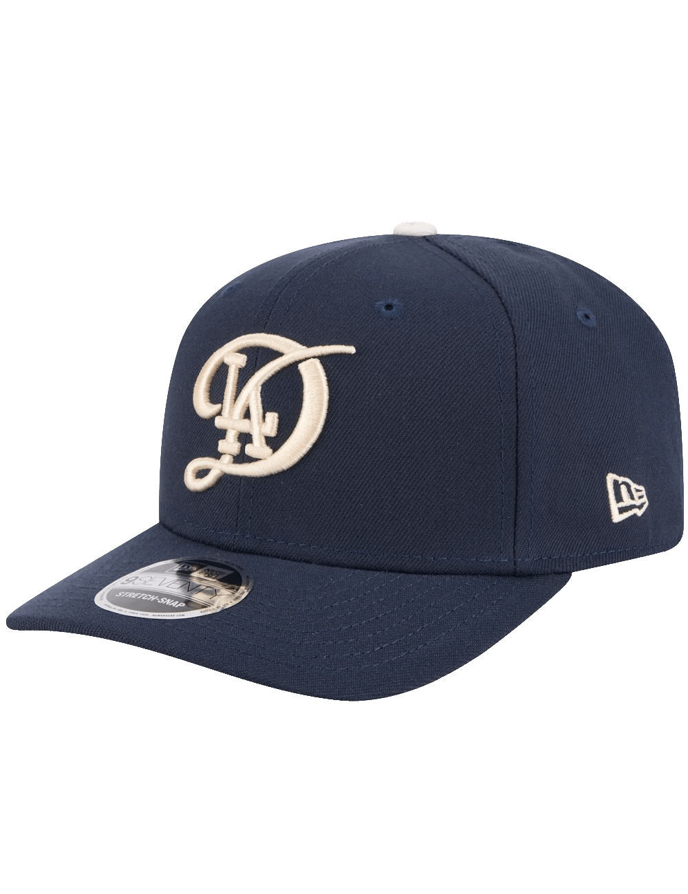 New Era Caps Los Angeles Dodgers New Era MLB City Connect 9SEVENTY Stretch Snapback Hat - Navy