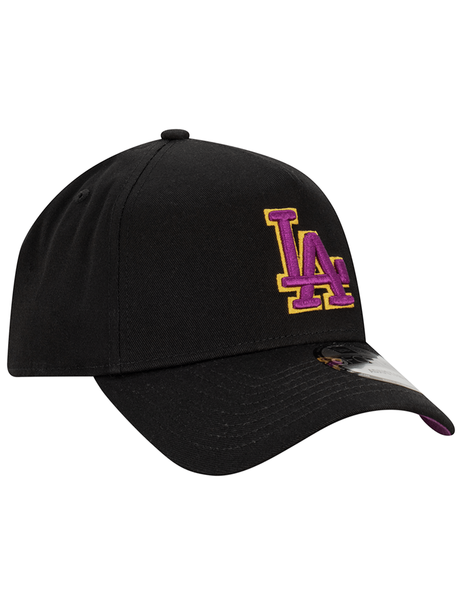 New Era Caps Los Angeles Dodgers New Era MLB LA Vibes 9FORTY A-Frame Snapback Hat - Black