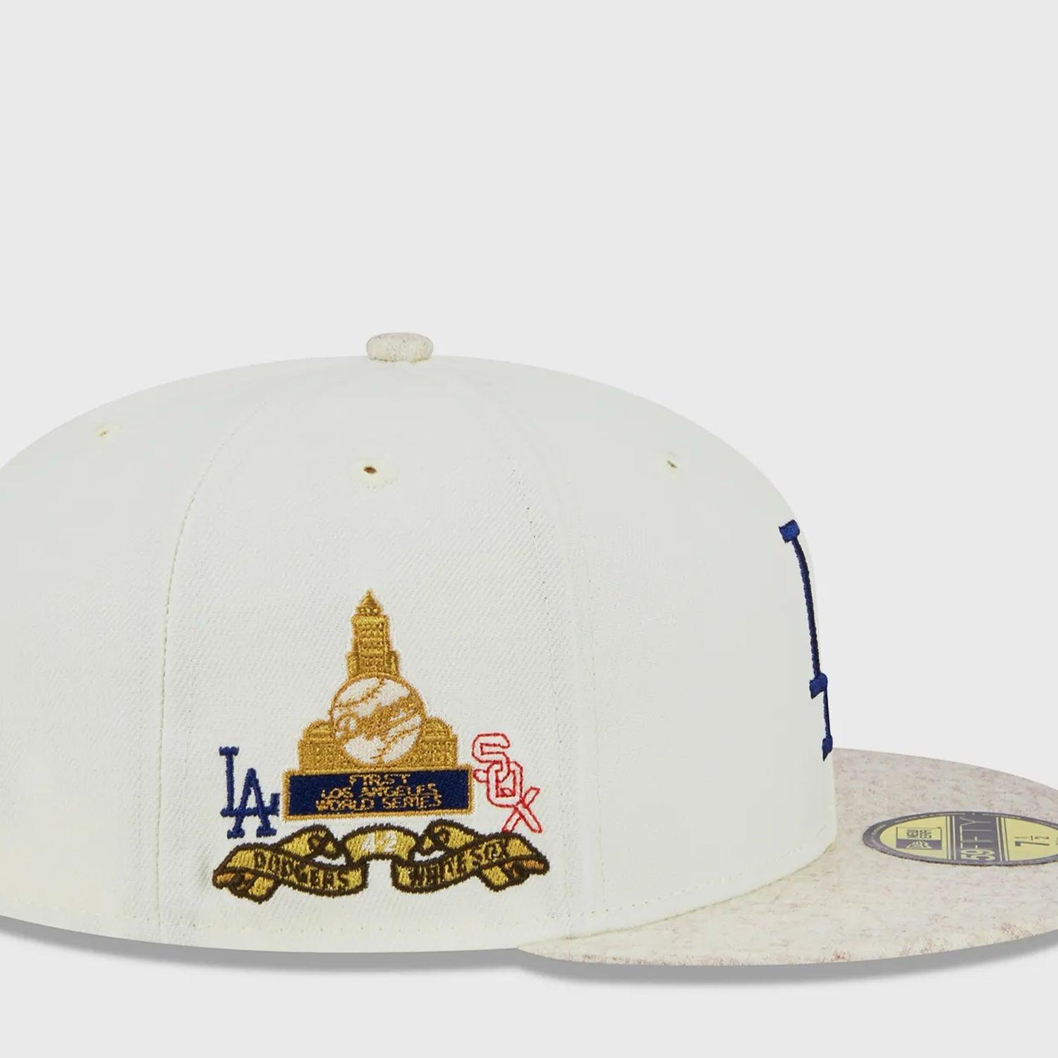 New Era Caps Los Angeles Dodgers New Era MLB Match-Up 59FIFTY Fitted Hat - Chrome