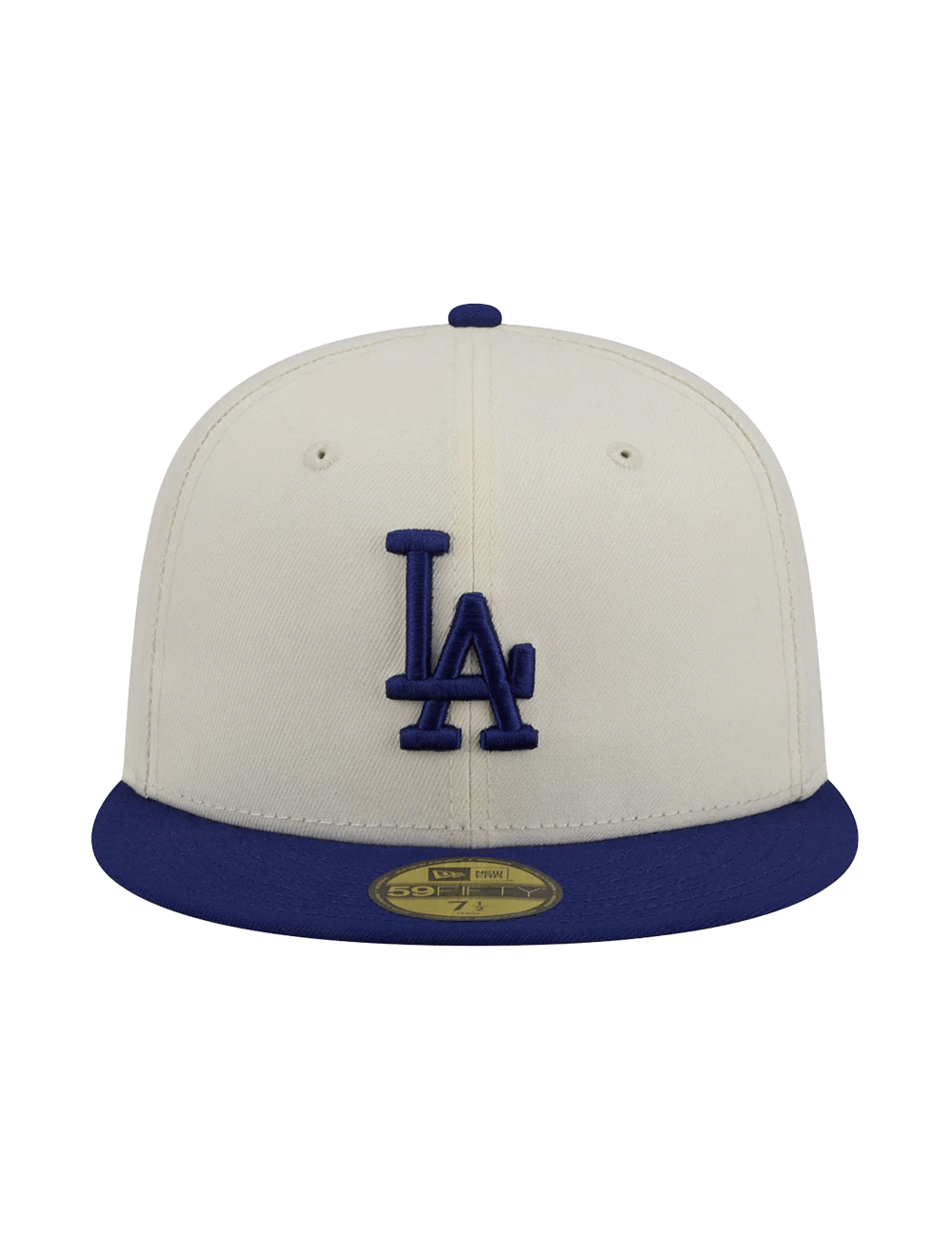 New Era Caps Los Angeles Dodgers New Era MLB Team 2 Tone 59FIFTY Fitted Hat - Chrome