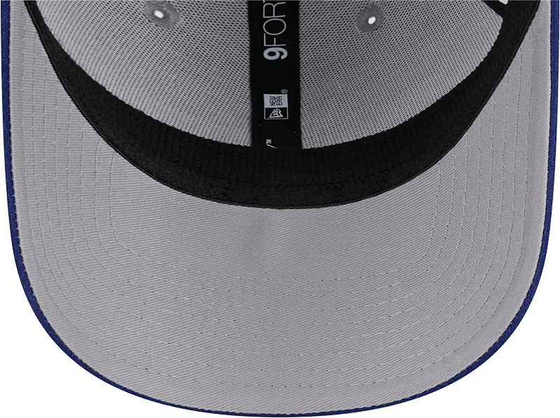 New Era Caps Los Angeles Dodgers New Era MLB Team Active Digi-Tech 9FORTY Snapback Hat - Graphite Grey
