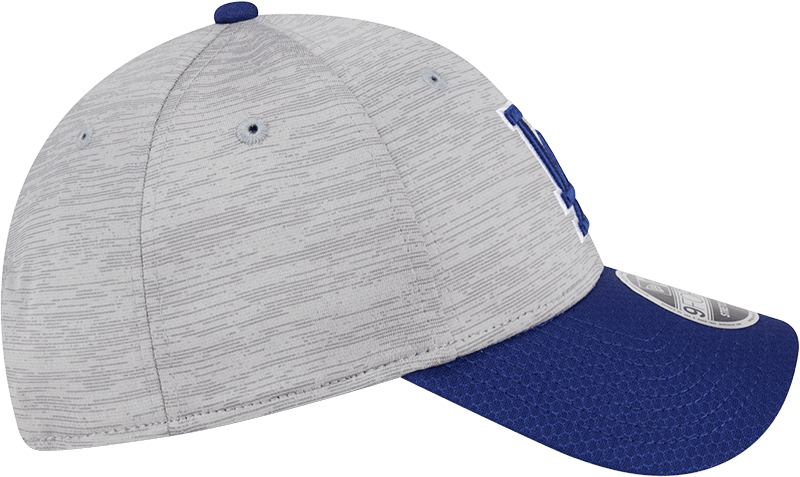 New Era Caps Los Angeles Dodgers New Era MLB Team Active Digi-Tech 9FORTY Snapback Hat - Graphite Grey