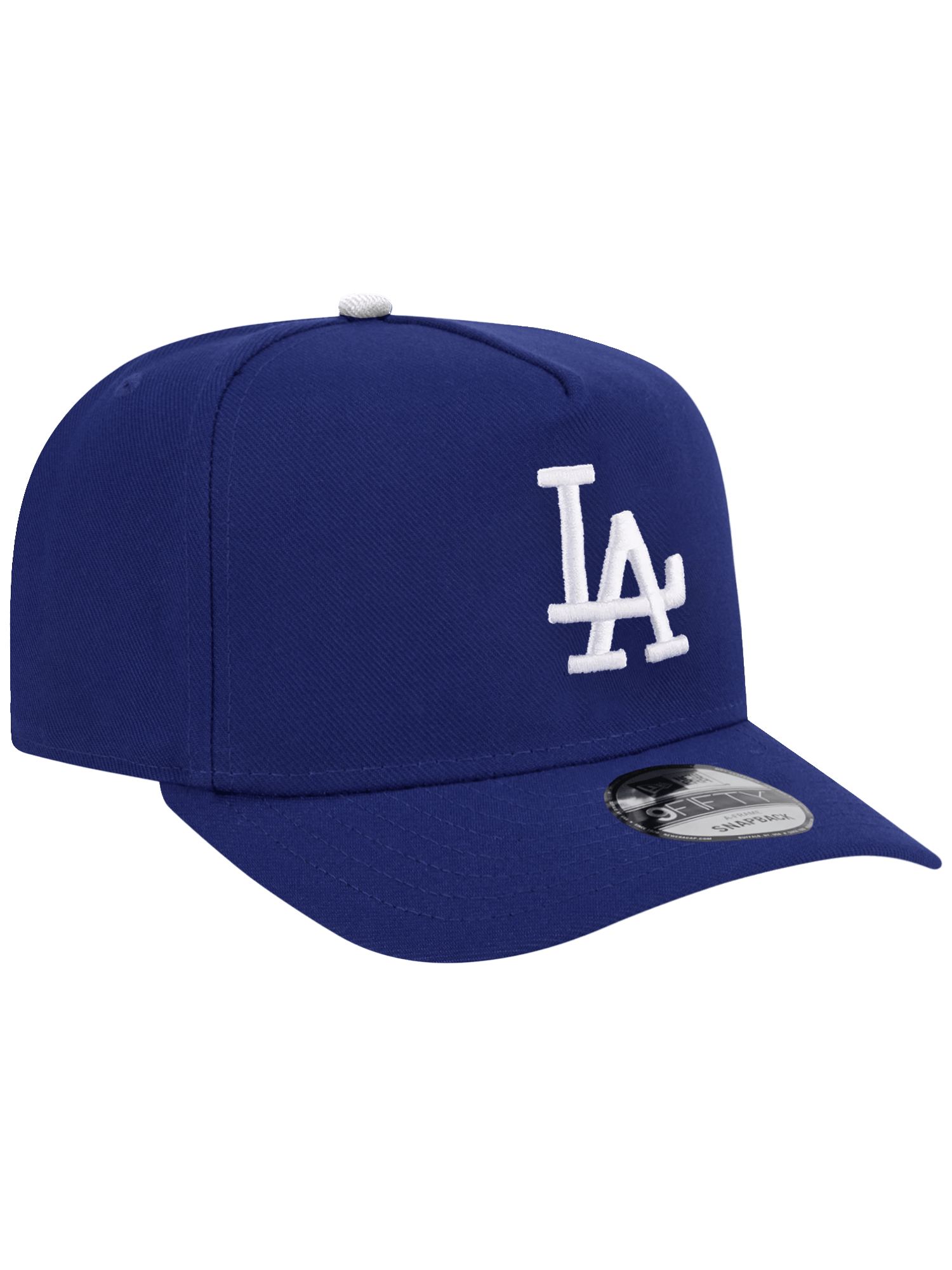 New Era Caps Los Angeles Dodgers New Era MLB Team Pre-Curved 9FIFTY A-Frame Snapback Hat - Blue