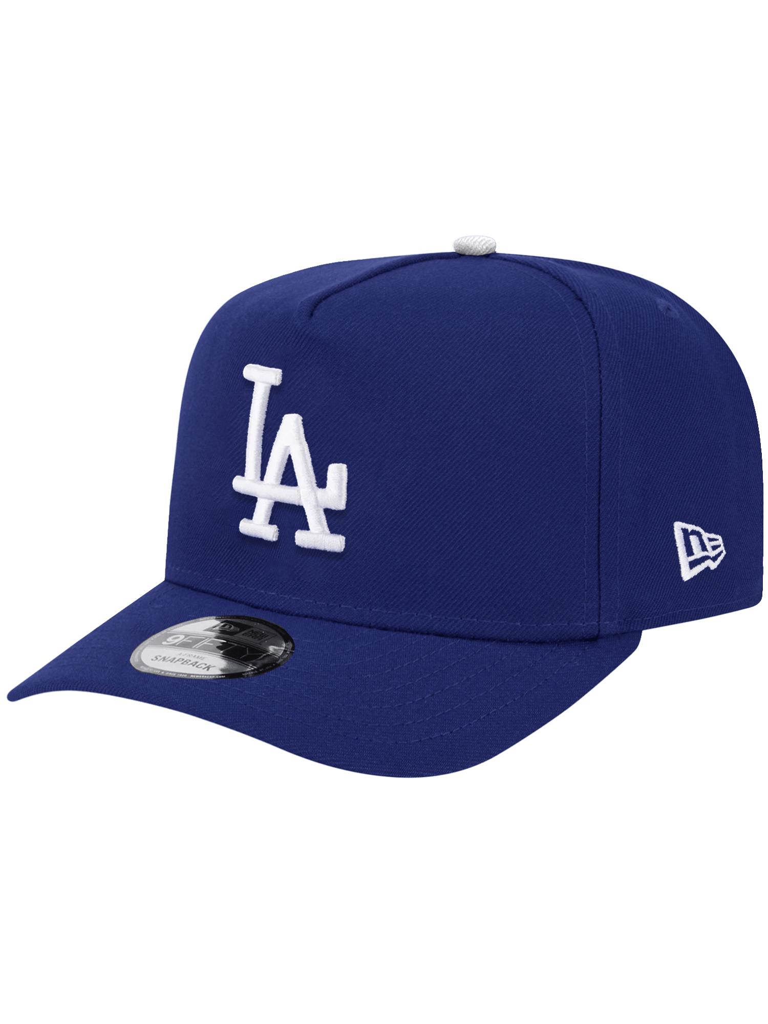 New Era Caps Los Angeles Dodgers New Era MLB Team Pre-Curved 9FIFTY A-Frame Snapback Hat - Blue