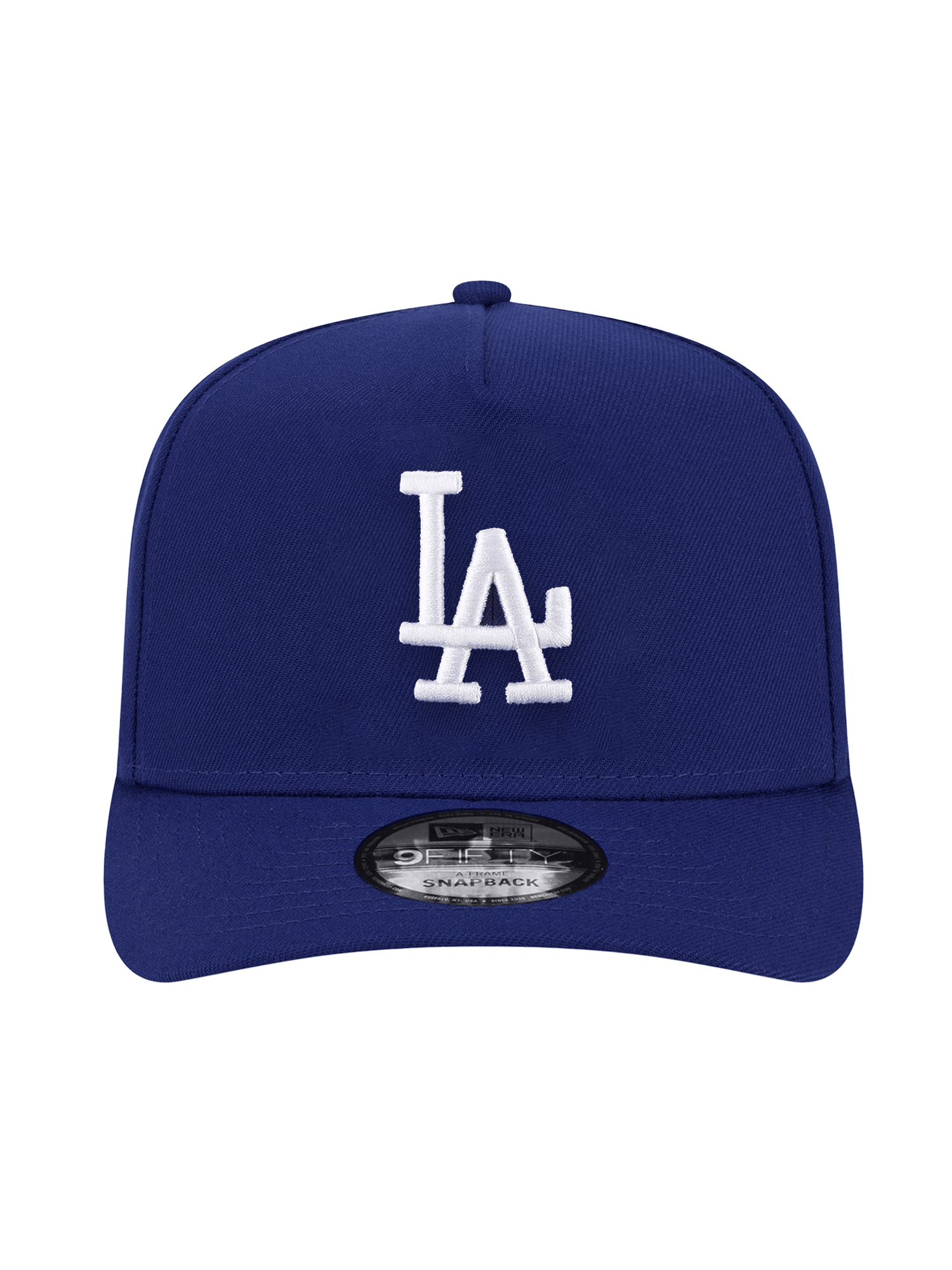 New Era Caps Los Angeles Dodgers New Era MLB Team Pre-Curved 9FIFTY A-Frame Snapback Hat - Blue