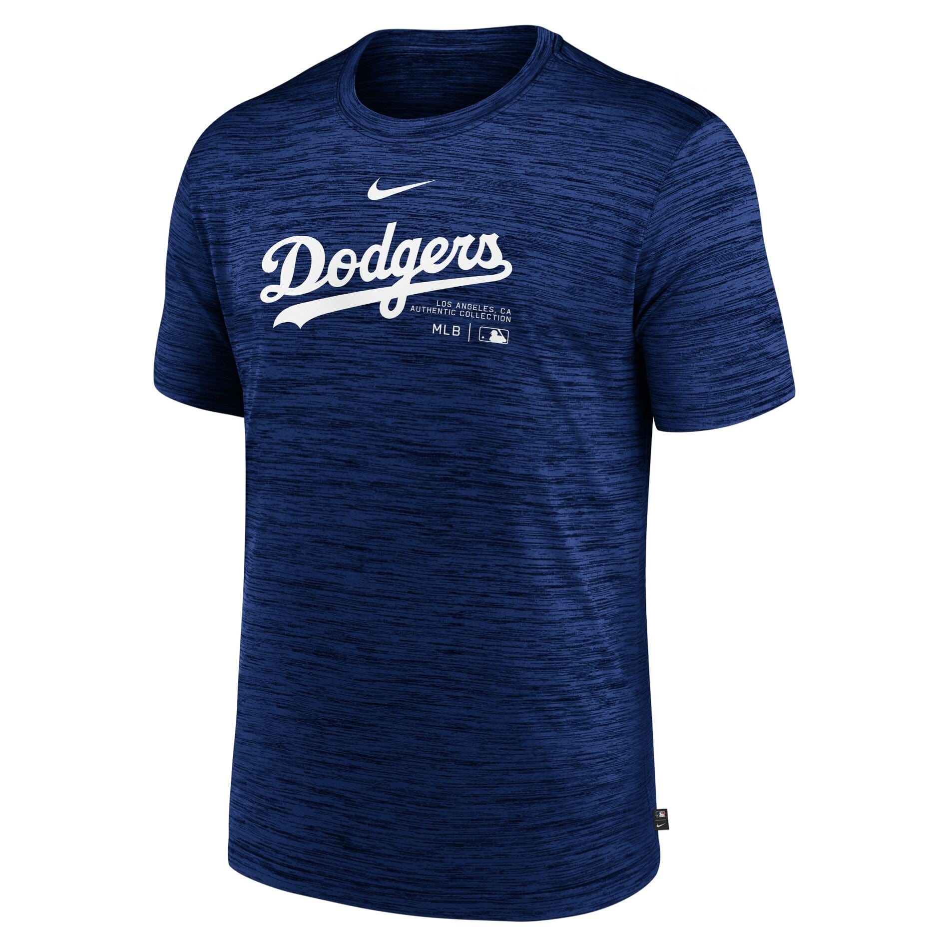 Nike T-Shirts Los Angeles Dodgers Nike MLB AC Performance Velocity Dri-Fit T-Shirt - Blue