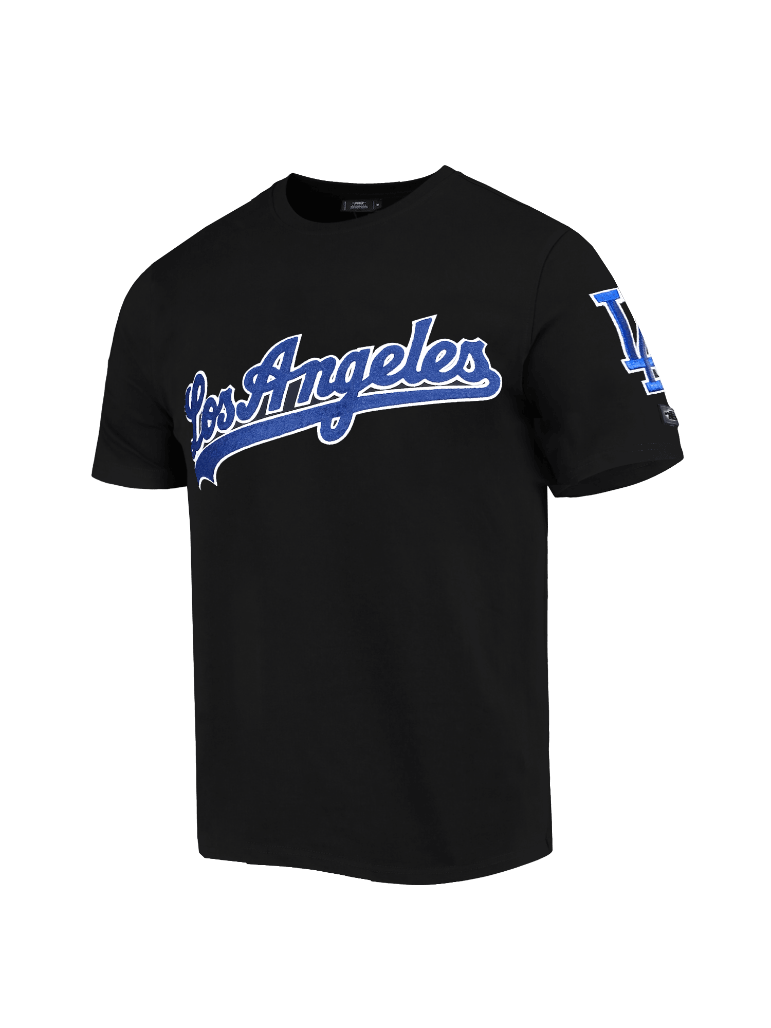 Pro Standard T-Shirts Los Angeles Dodgers Pro Standard MLB Classic Chenille T-Shirt - Black