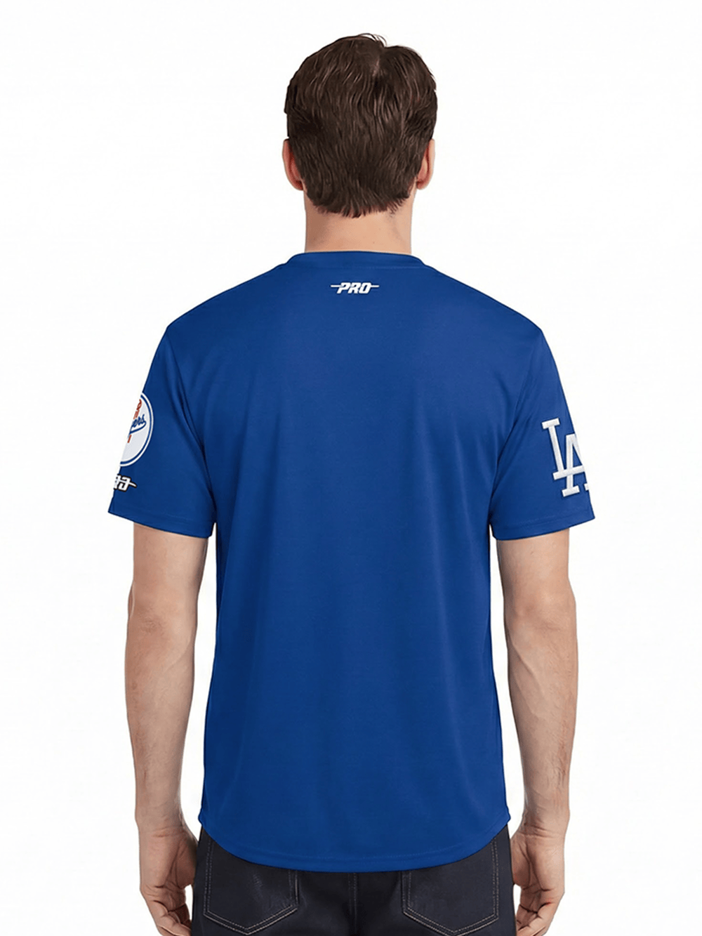 Pro Standard T-Shirts Los Angeles Dodgers Pro Standard MLB Team Classic Chenille Flex T-Shirt - Blue