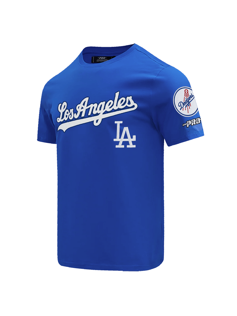 Pro Standard T-Shirts Los Angeles Dodgers Pro Standard MLB Team Classic Chenille Flex T-Shirt - Blue