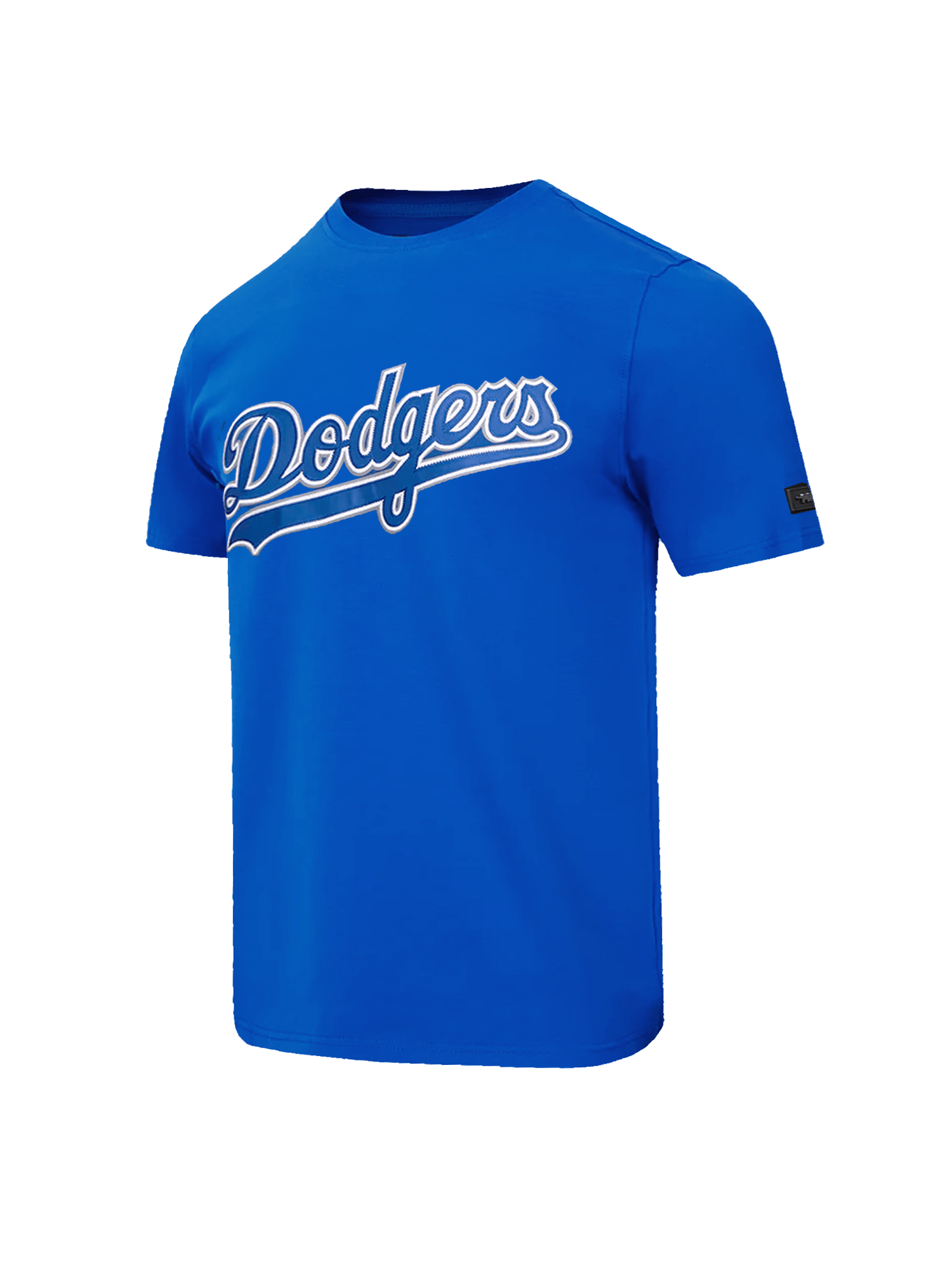 Pro Standard T-Shirts Los Angeles Dodgers Pro Standard MLB Team Tackle Twill Flex T-Shirt - Blue