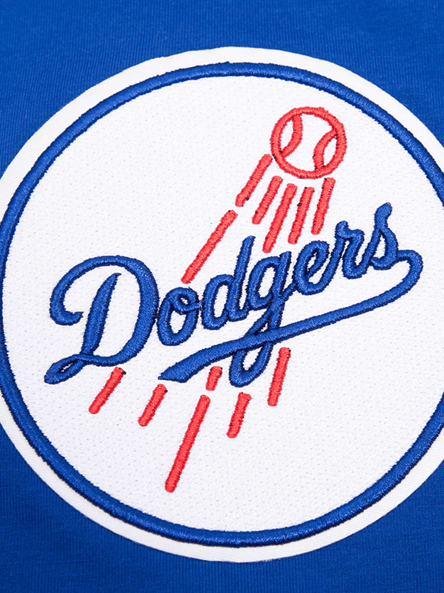 Pro Standard T-Shirts Los Angeles Dodgers Pro Standard MLB Team Tackle Twill Flex T-Shirt - Blue