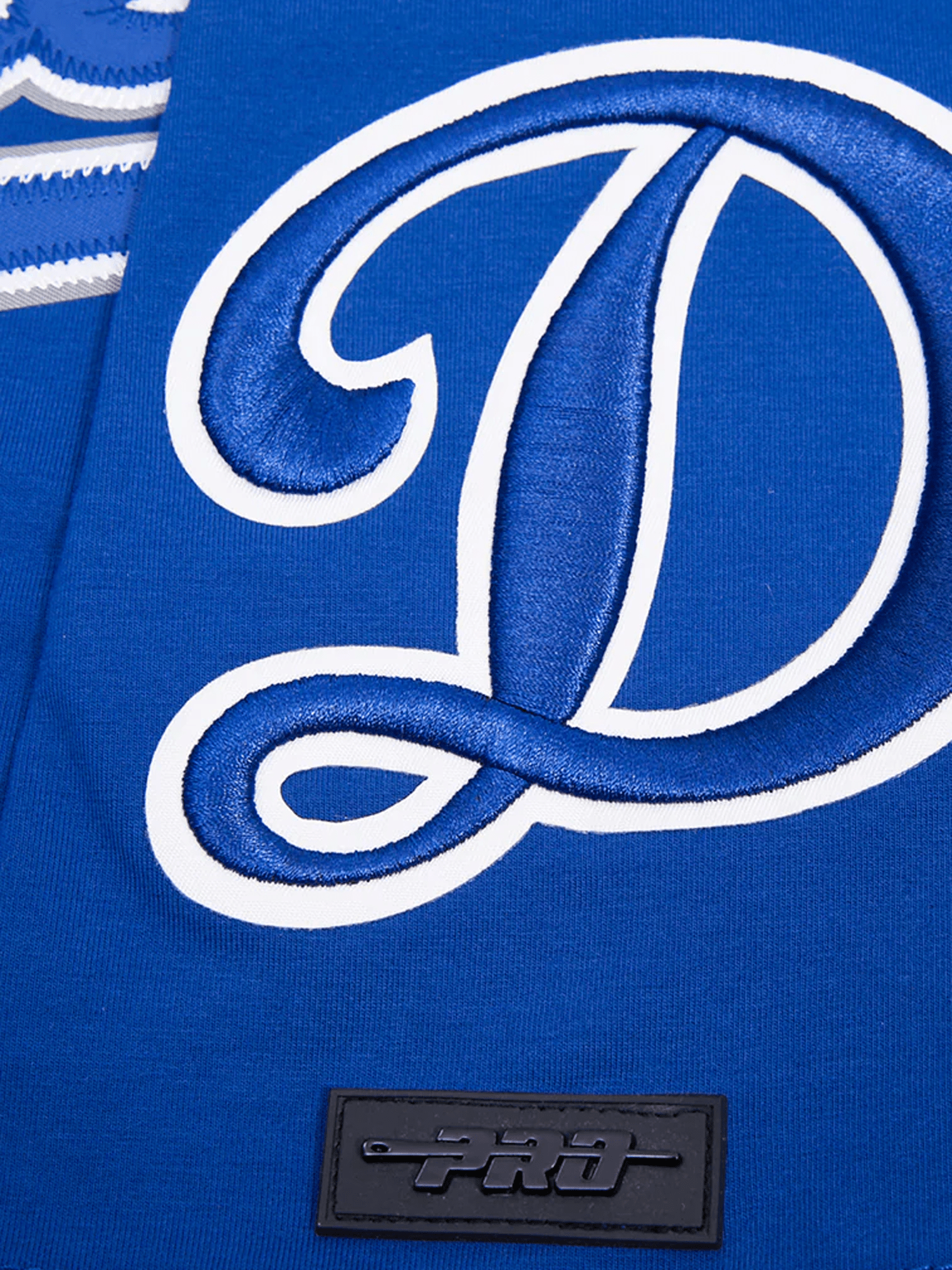 Pro Standard T-Shirts Los Angeles Dodgers Pro Standard MLB Team Tackle Twill Flex T-Shirt - Blue